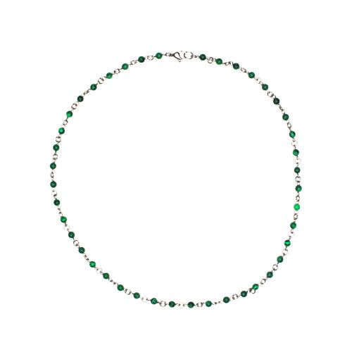 Malachite Gemstone Necklace sold by MHART