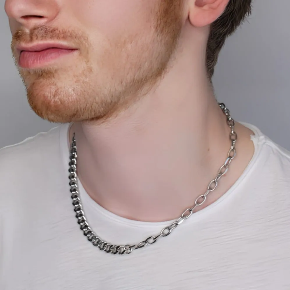 Oval Chain Necklace sold by MHART product image thumbnail 2