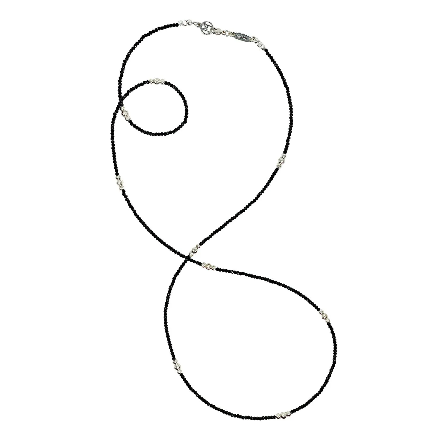 Blue Tigers Eye & Hematite Necklace – Waterproof sold by MHART