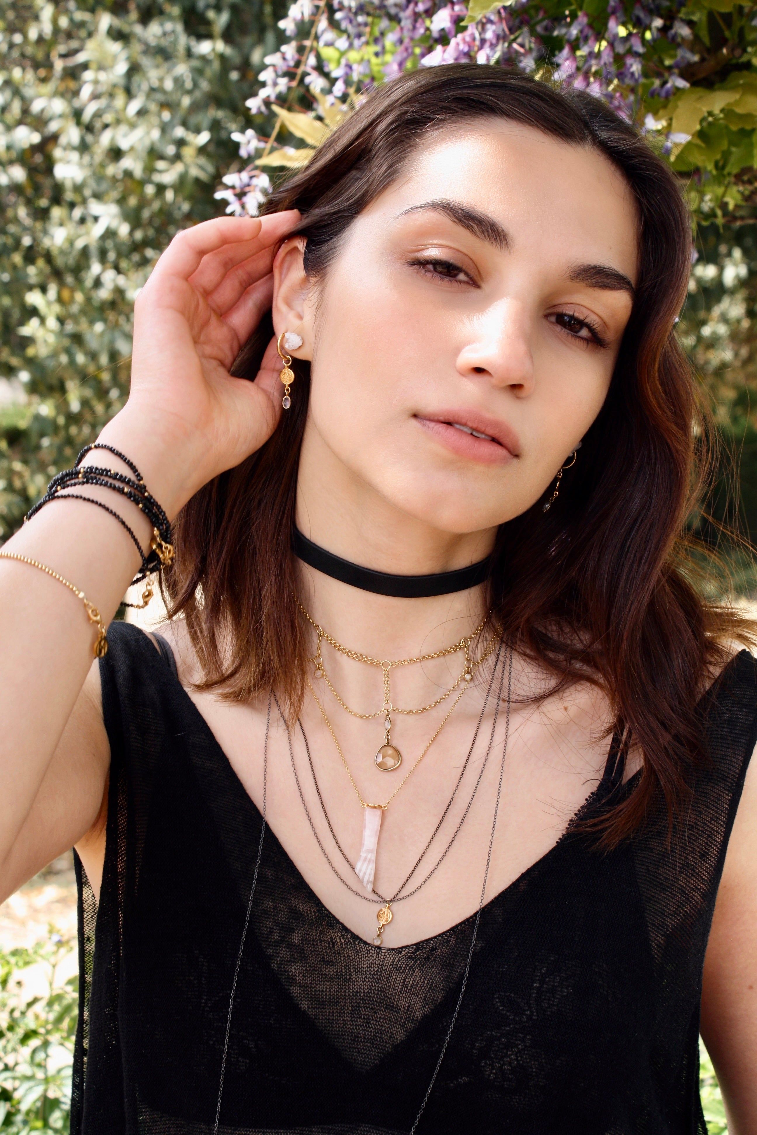 Gemstone Chain Collar sold by MHART product image thumbnail 4