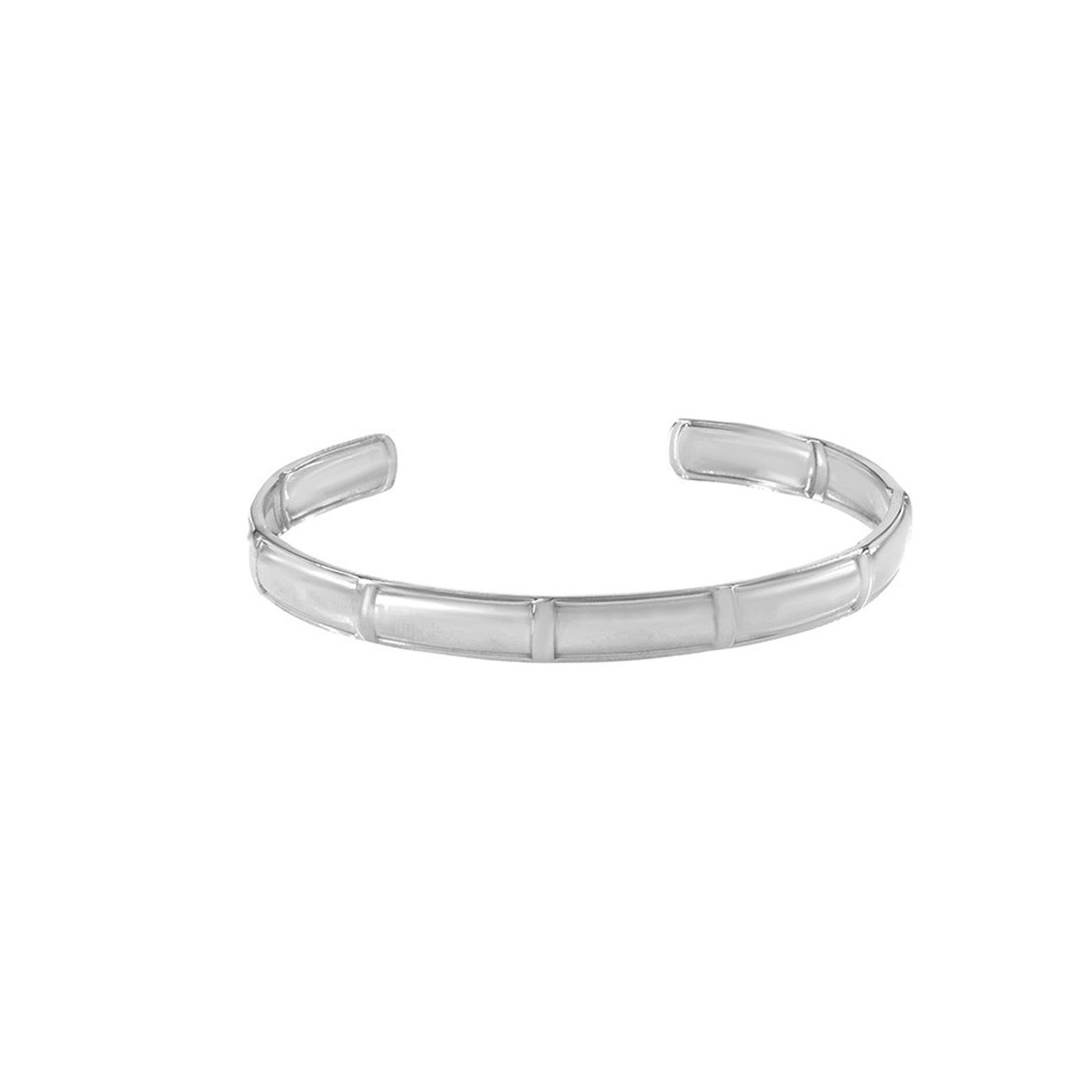 Silver Bamboo Cuff sold by MHART