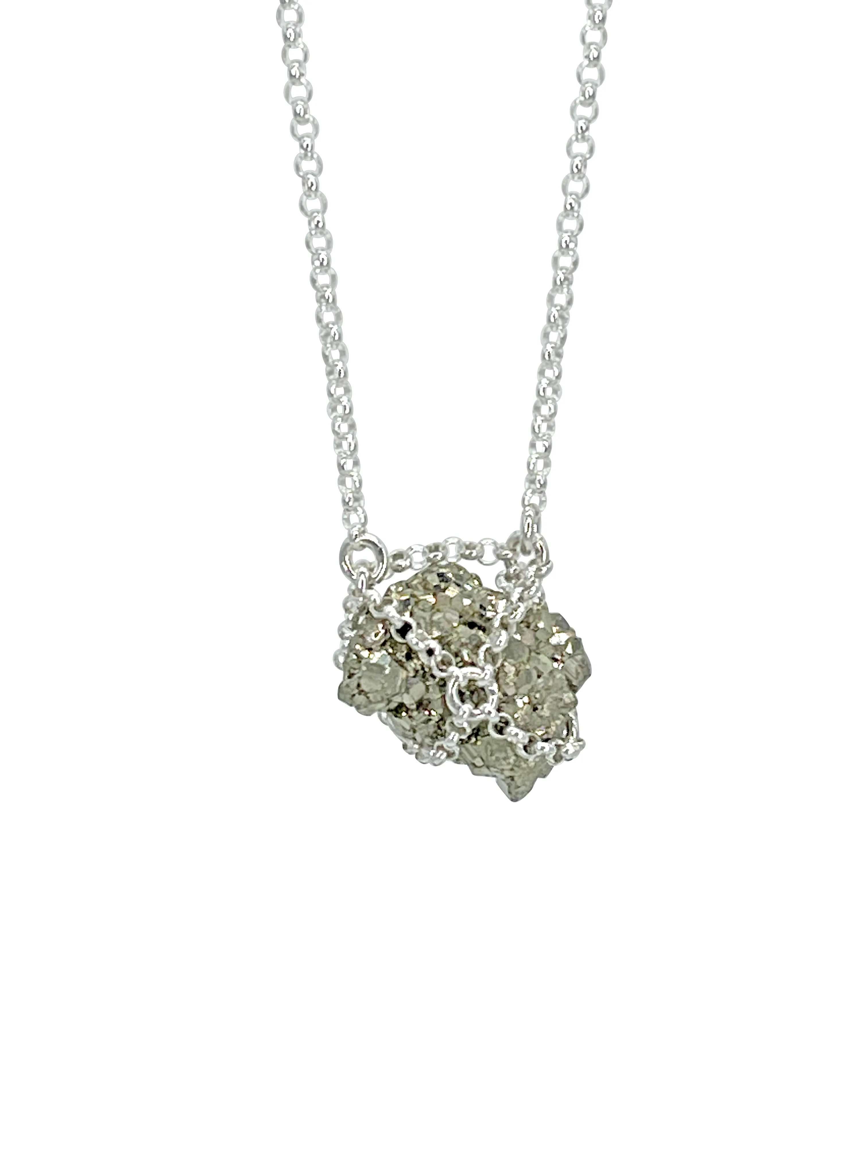 Raw Pyrite Pendant sold by MHART product image thumbnail 3