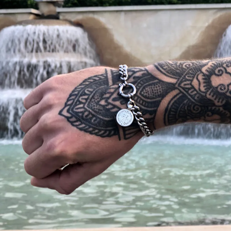 Chain Coin Bracelet sold by MHART