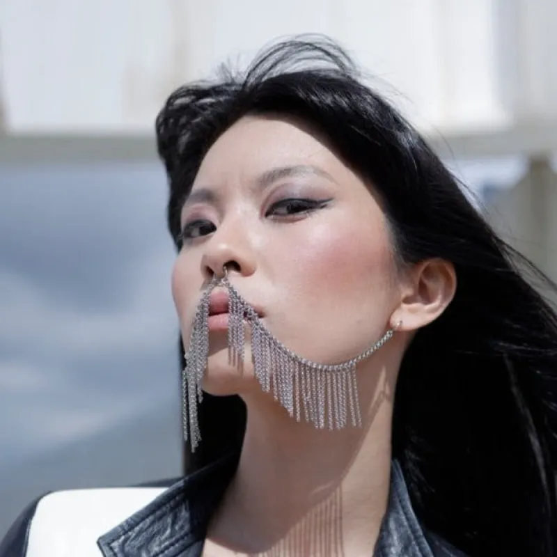 Fringe Face Chain sold by MHART