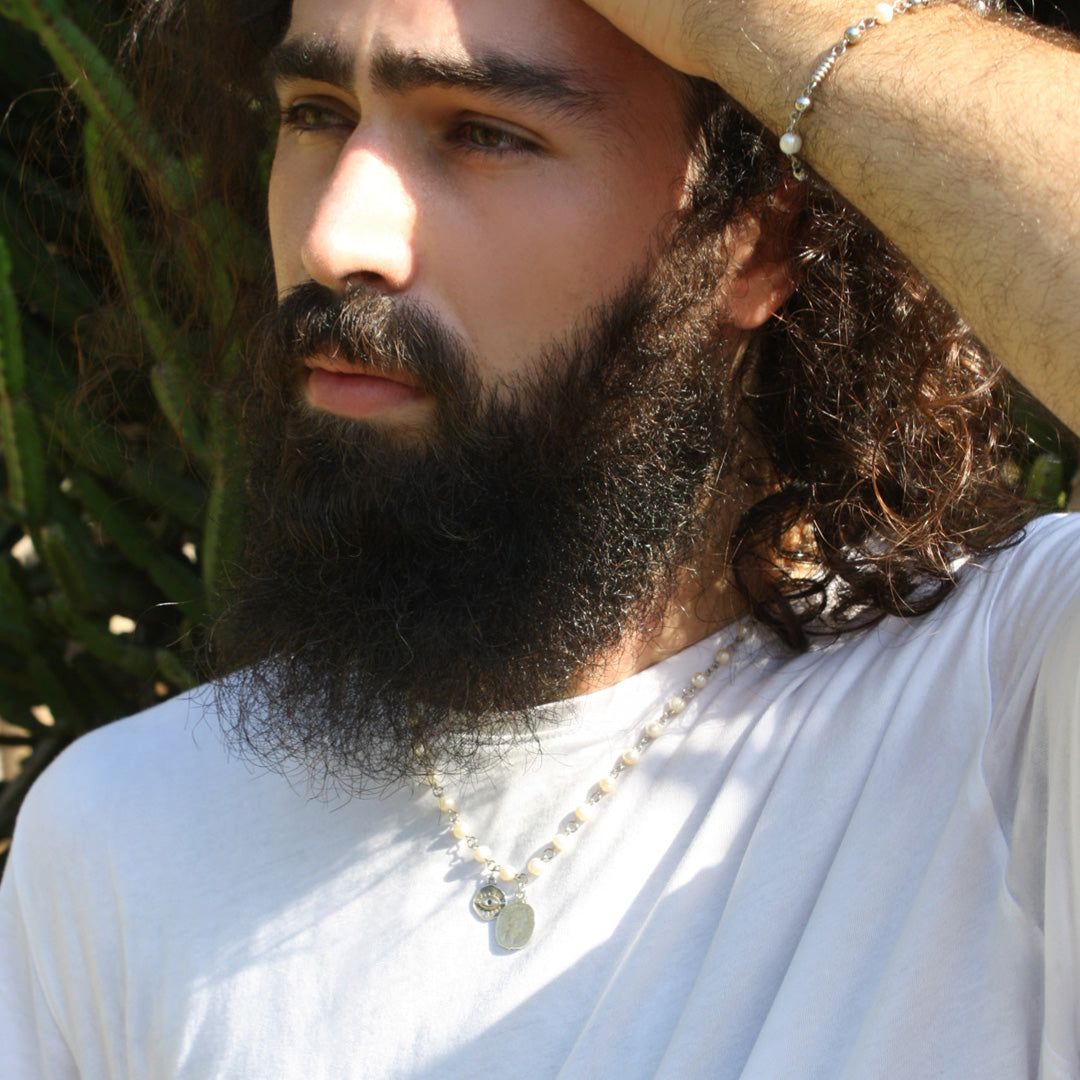 The Pearl Coins Necklace sold by MHART product image thumbnail 3