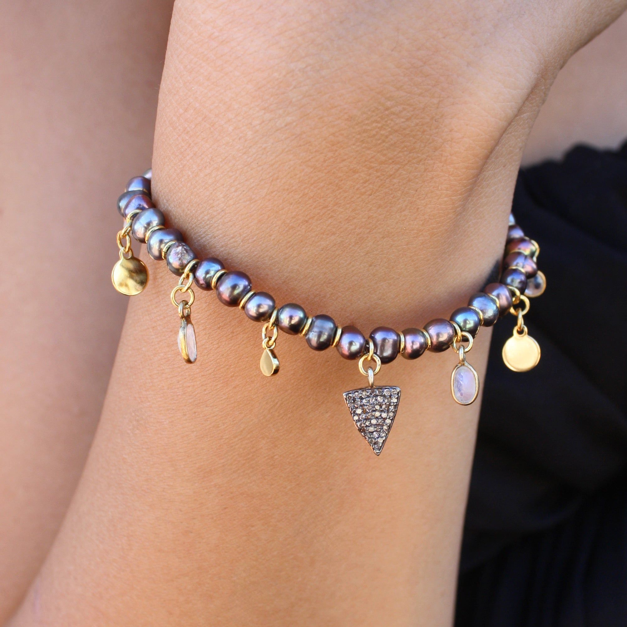 Gemstone Diamond Bracelet sold by MHART