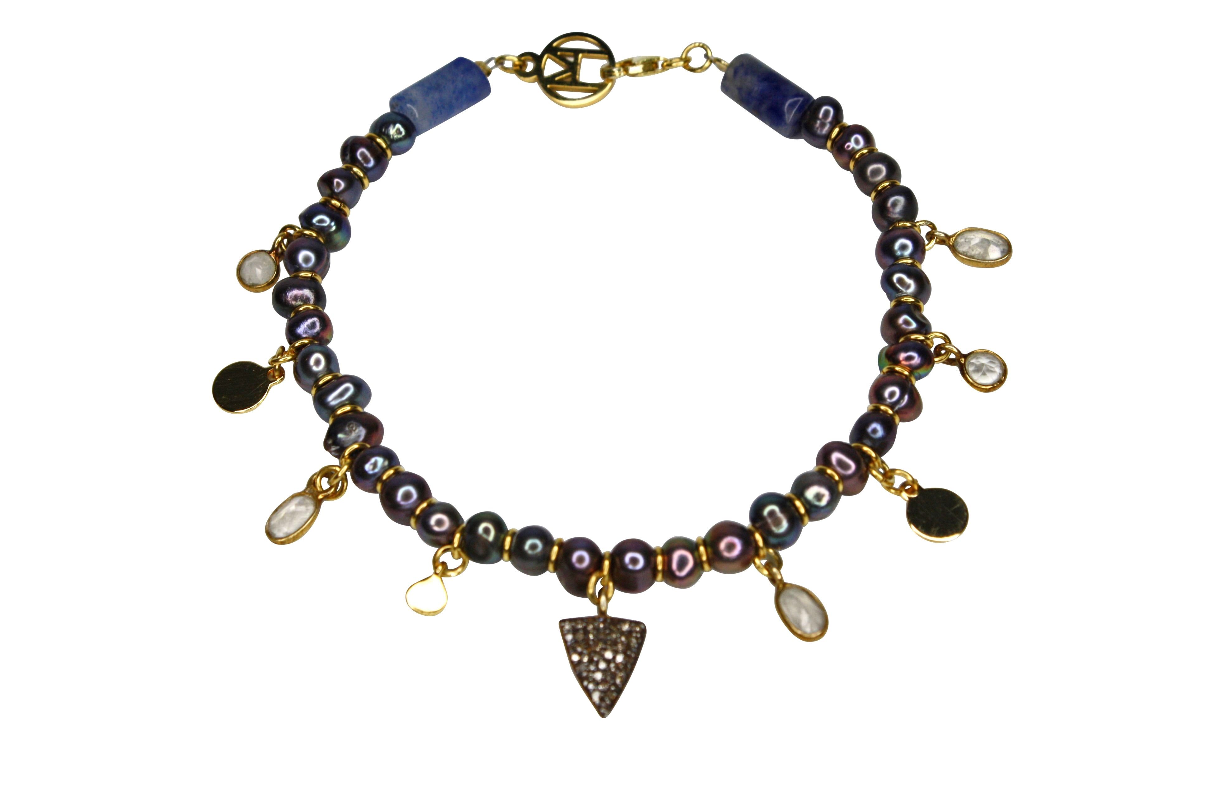 Gemstone Diamond Bracelet sold by MHART product image thumbnail 2