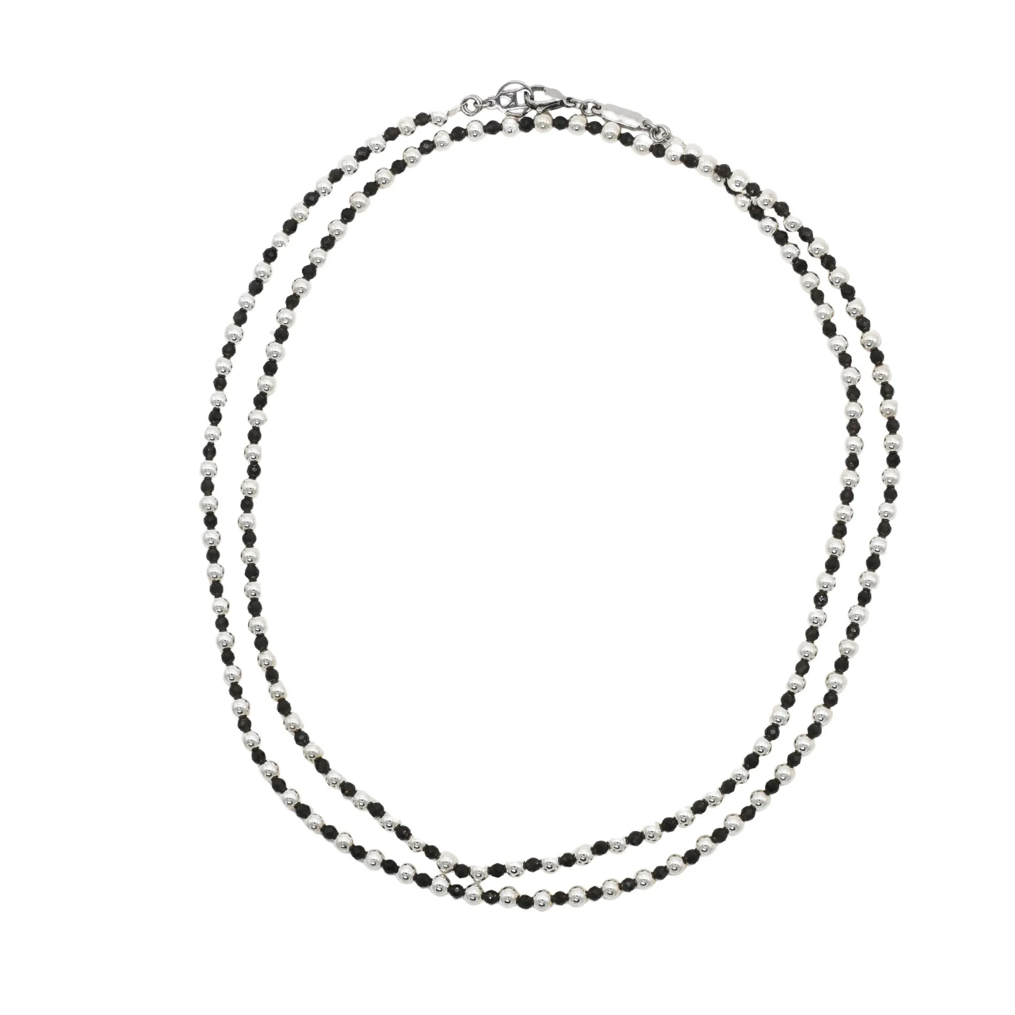 Black Agate Wrap Necklace sold by MHART