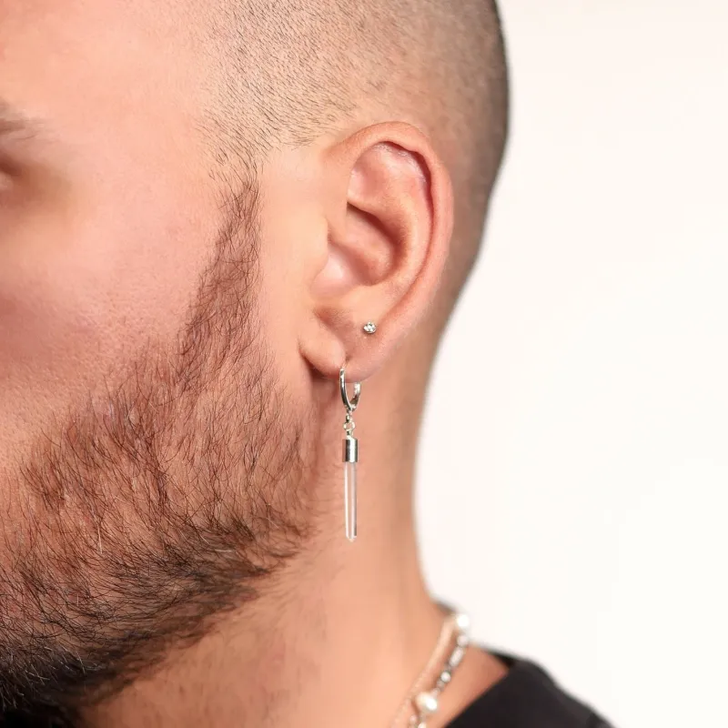 Single Quartz Earring sold by MHART