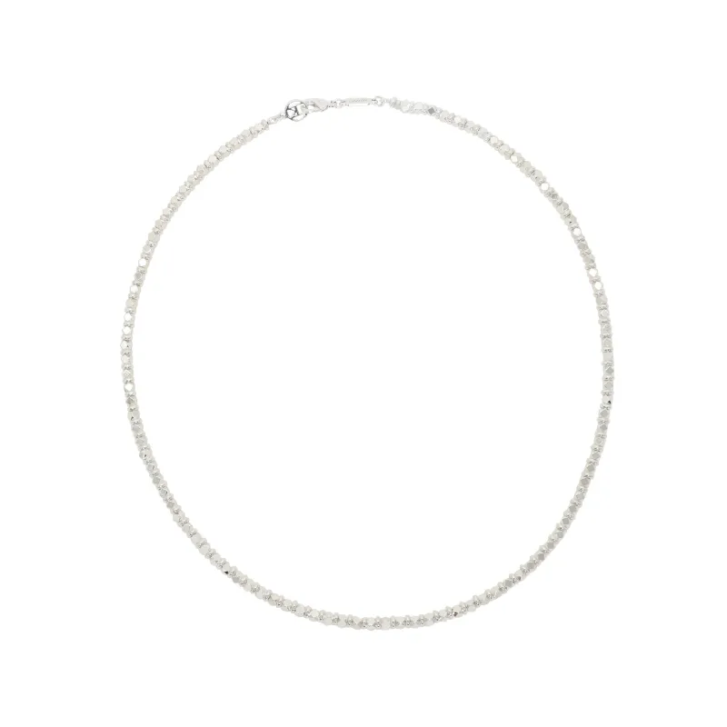 The Silver Dodeca Necklace sold by MHART