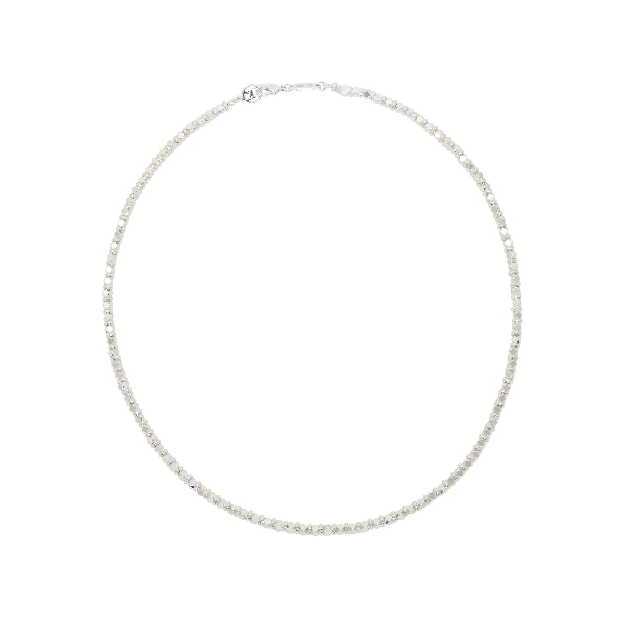 The Silver Dodeca Necklace sold by MHART