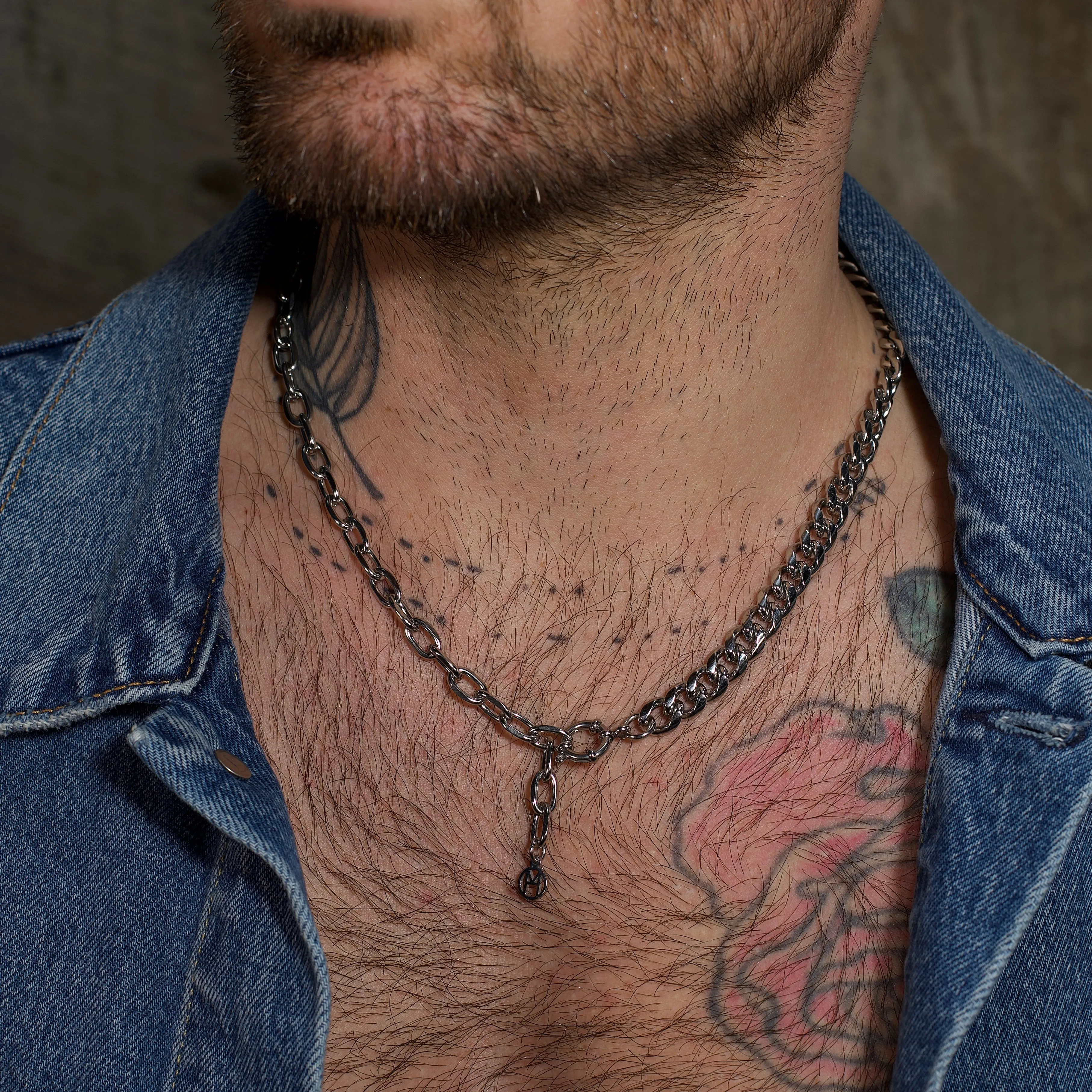 Mixed Chain Necklace sold by MHART product image thumbnail 3