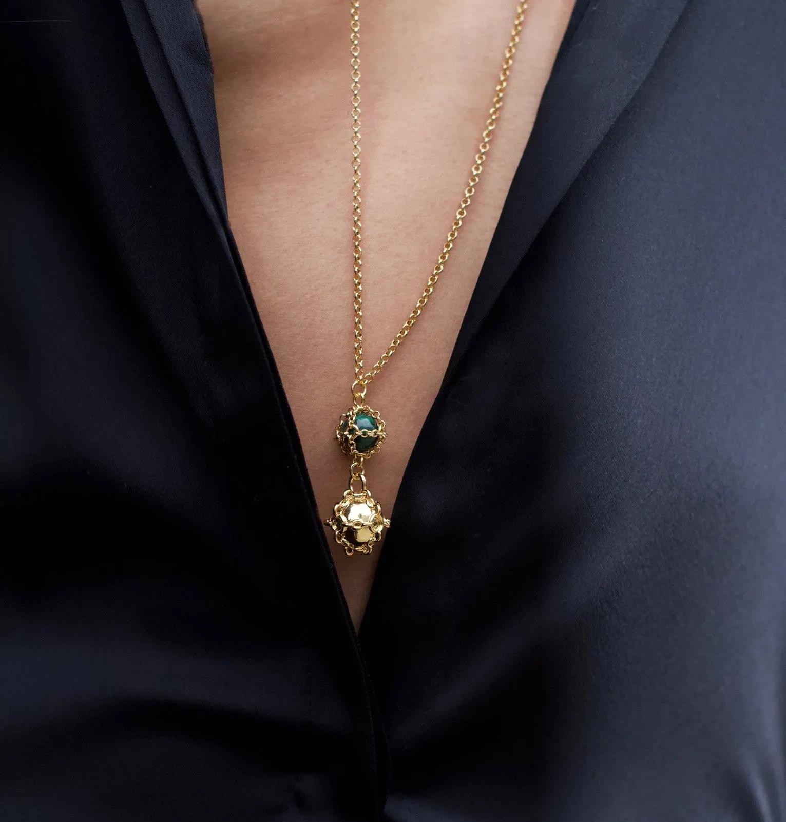 Malachite Legacy Necklace sold by MHART product image thumbnail 2