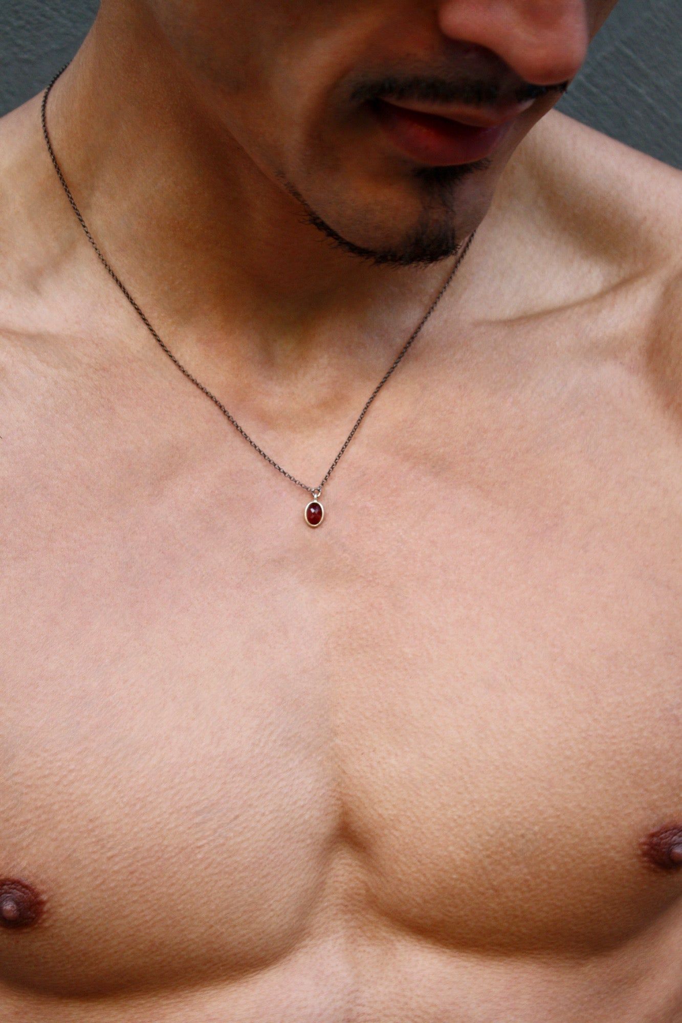 Mozambique Garnet Necklace sold by MHART product image thumbnail 3