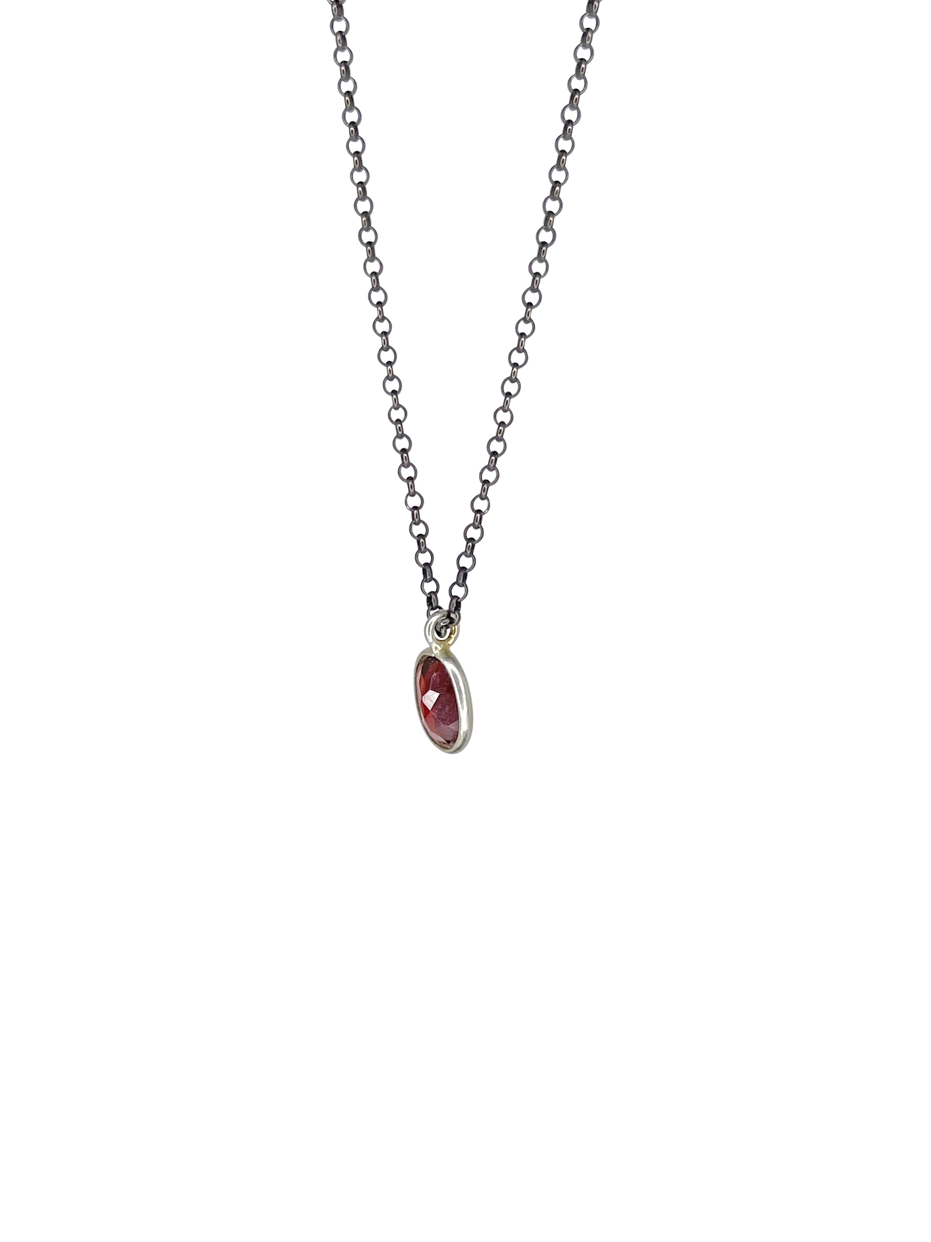 Mozambique Garnet Necklace sold by MHART product image thumbnail 2