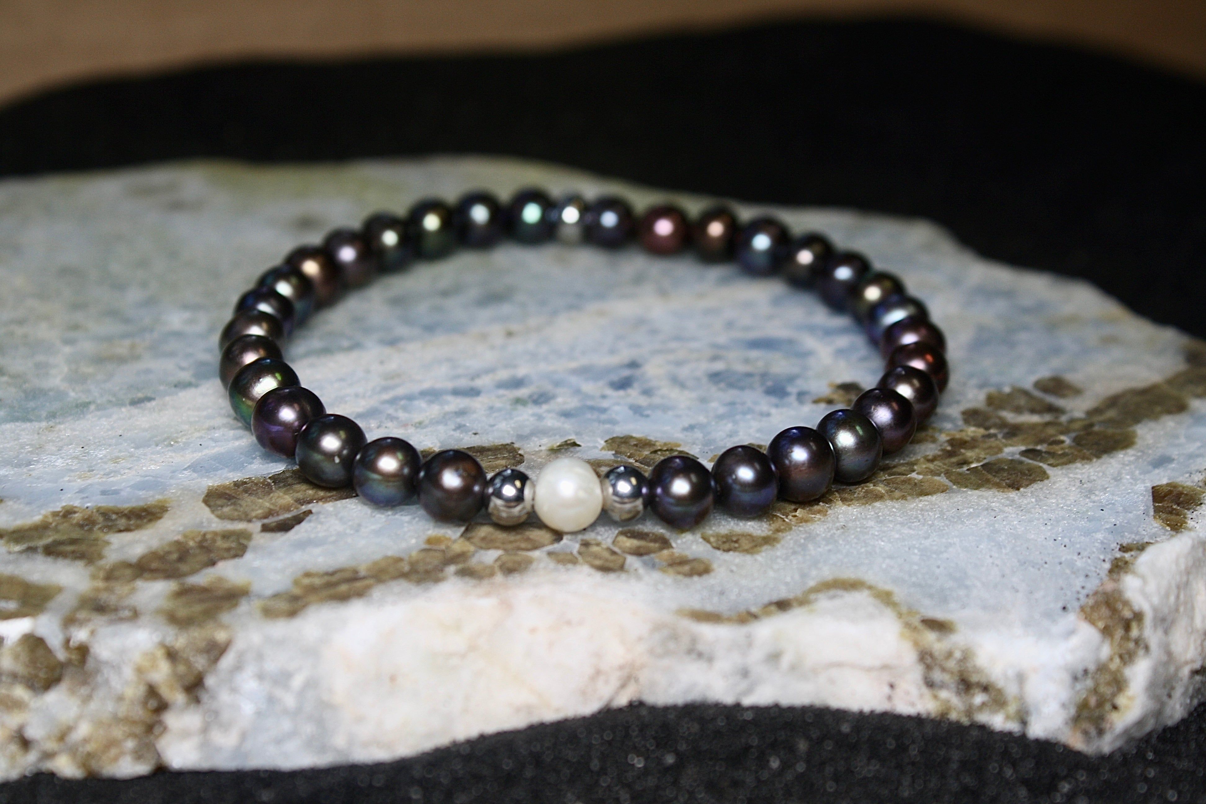 W Pearl Bracelet sold by MHART product image thumbnail 3