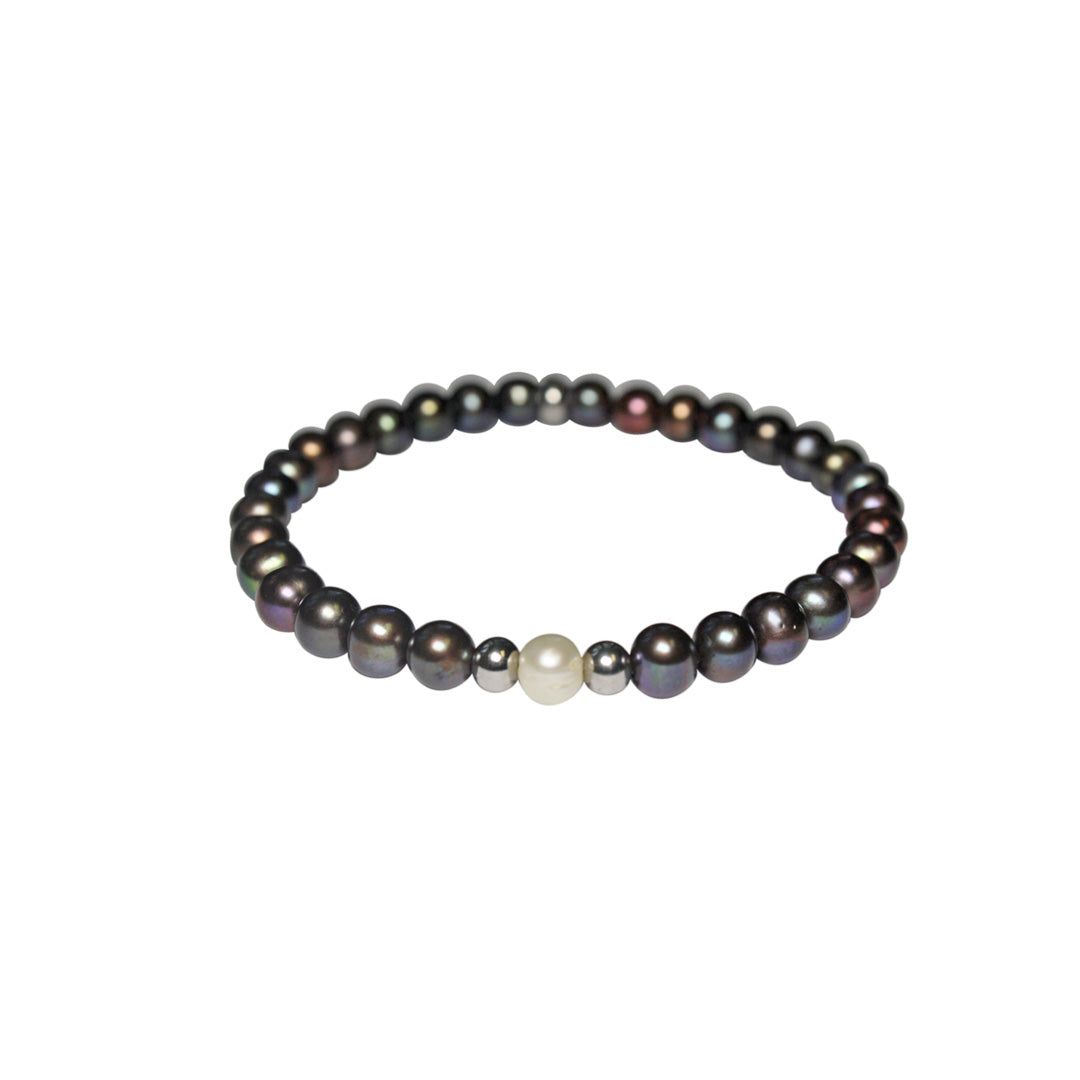 W Pearl Bracelet sold by MHART