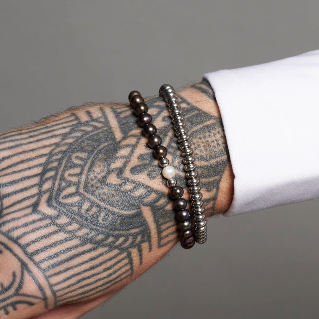 W Pearl Bracelet sold by MHART product image thumbnail 2