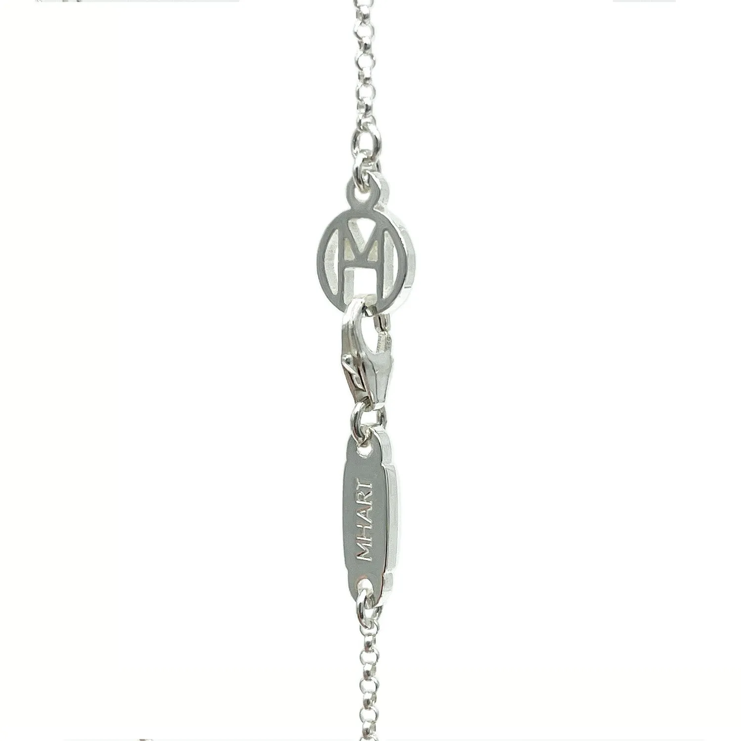 Sterling Silver Caged Quartz Pendant sold by MHART product image thumbnail 3