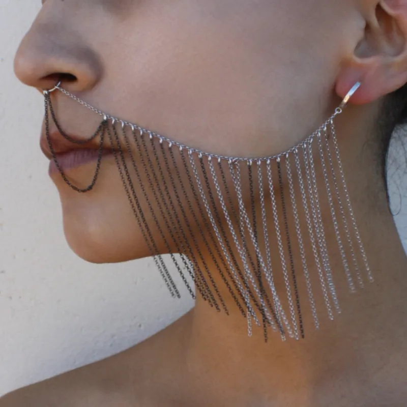 Fringe Nose Chain sold by MHART