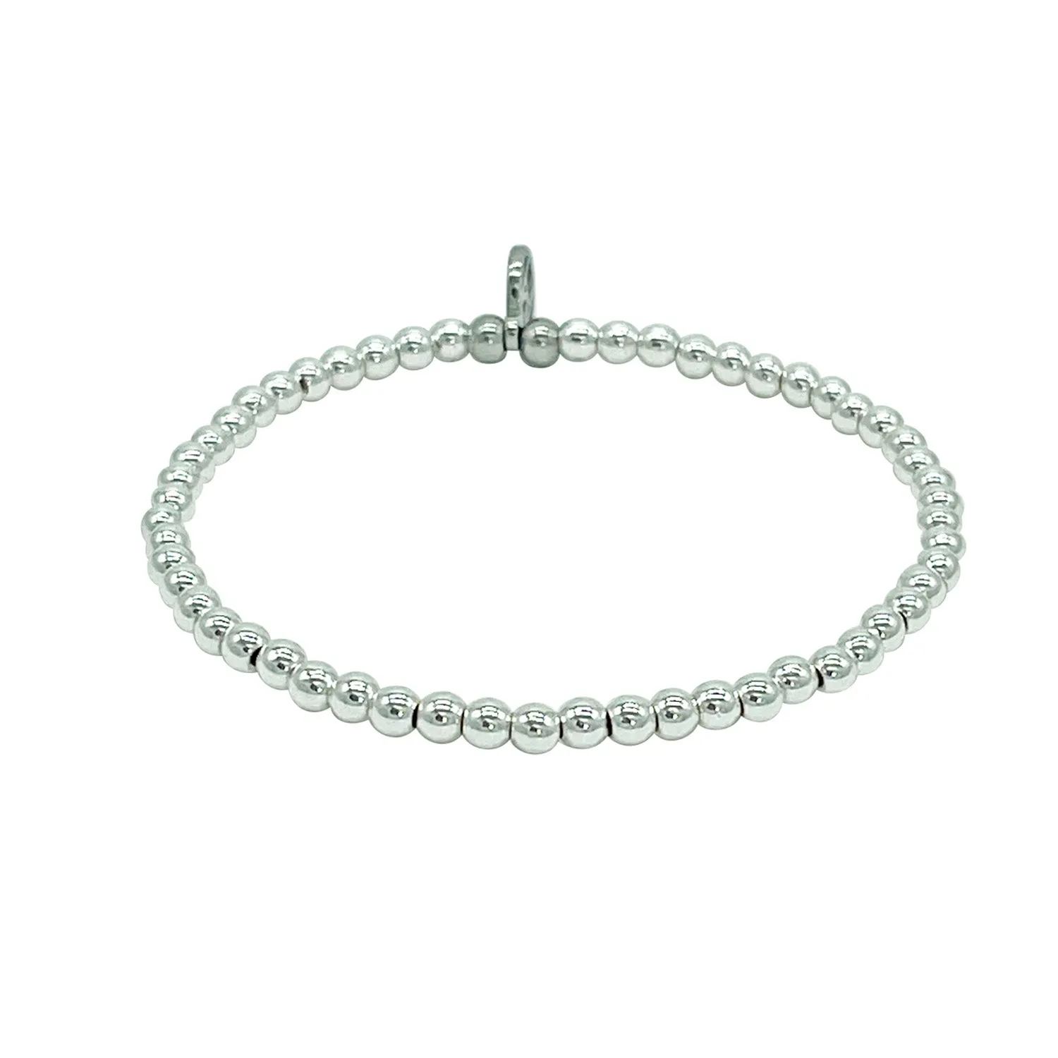 Hematite Gemstone Stretch Bracelet sold by MHART