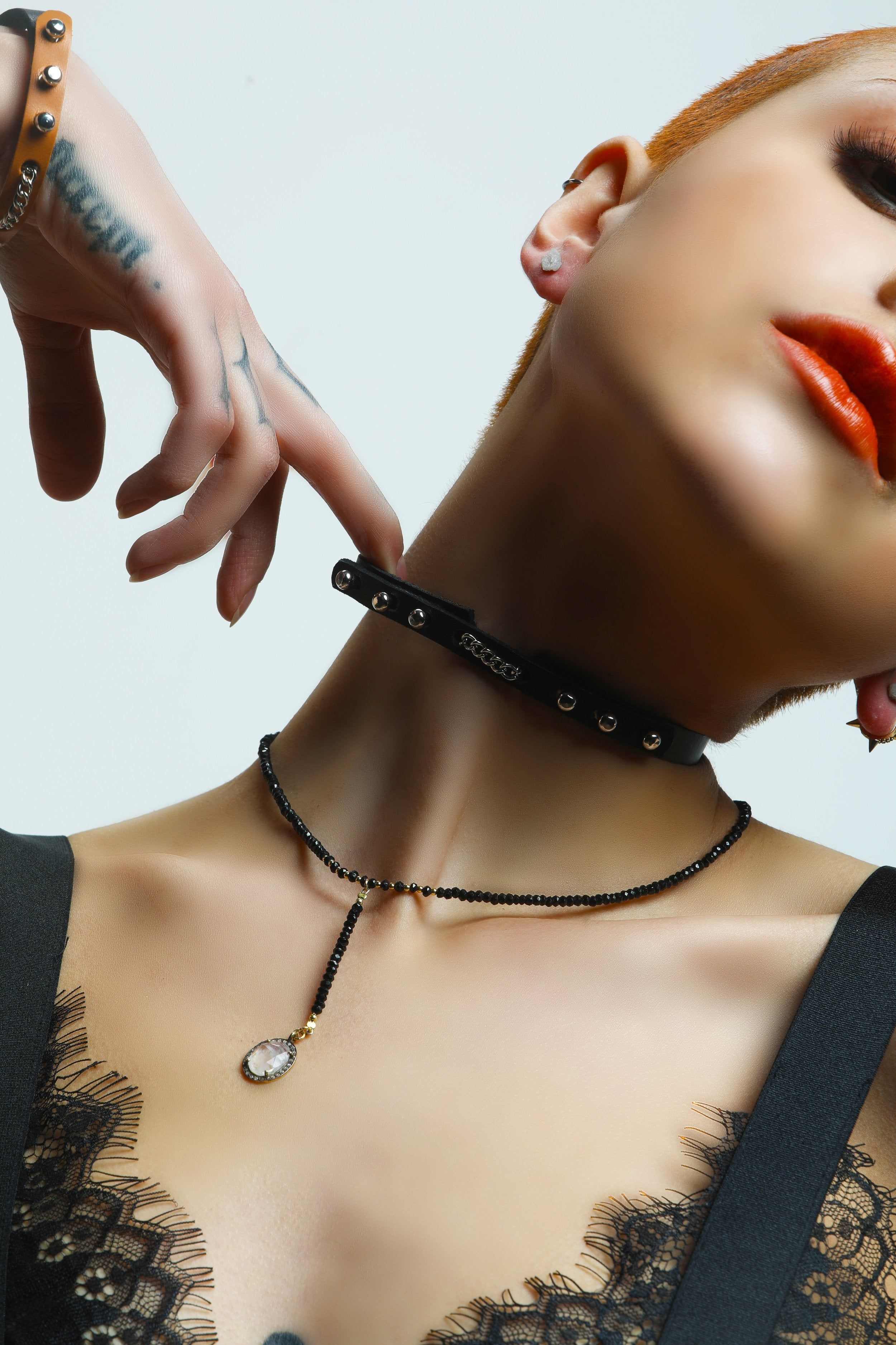 Moonstone Diamond Lariat sold by MHART