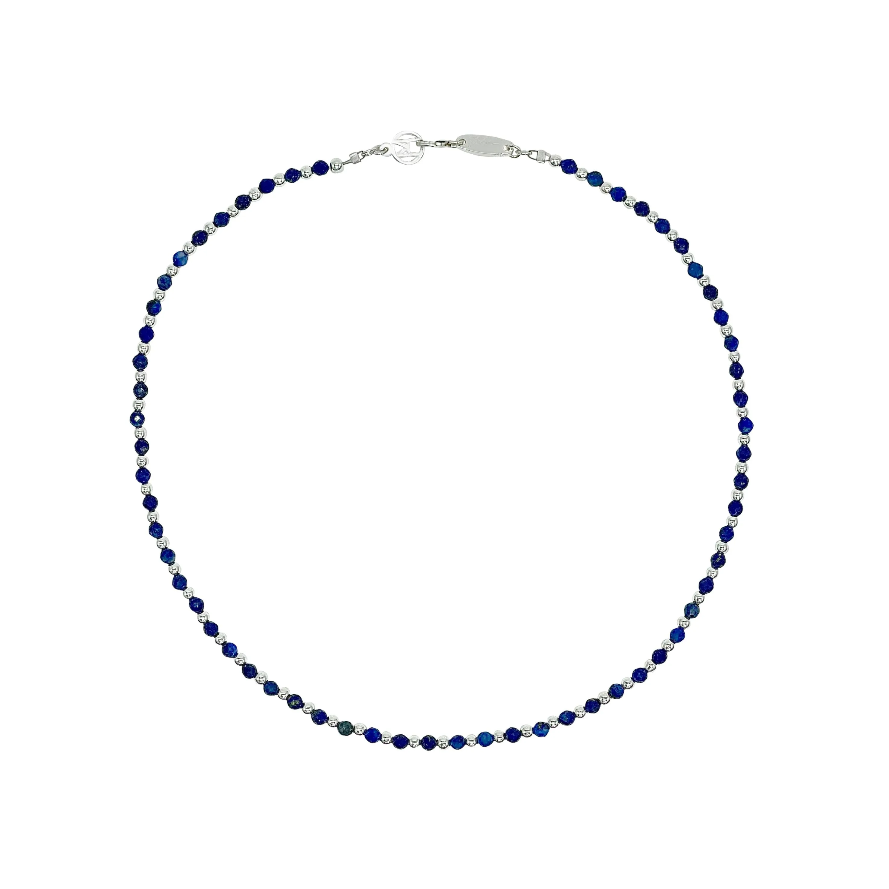 Lapis & Hematite 18" Necklace sold by MHART