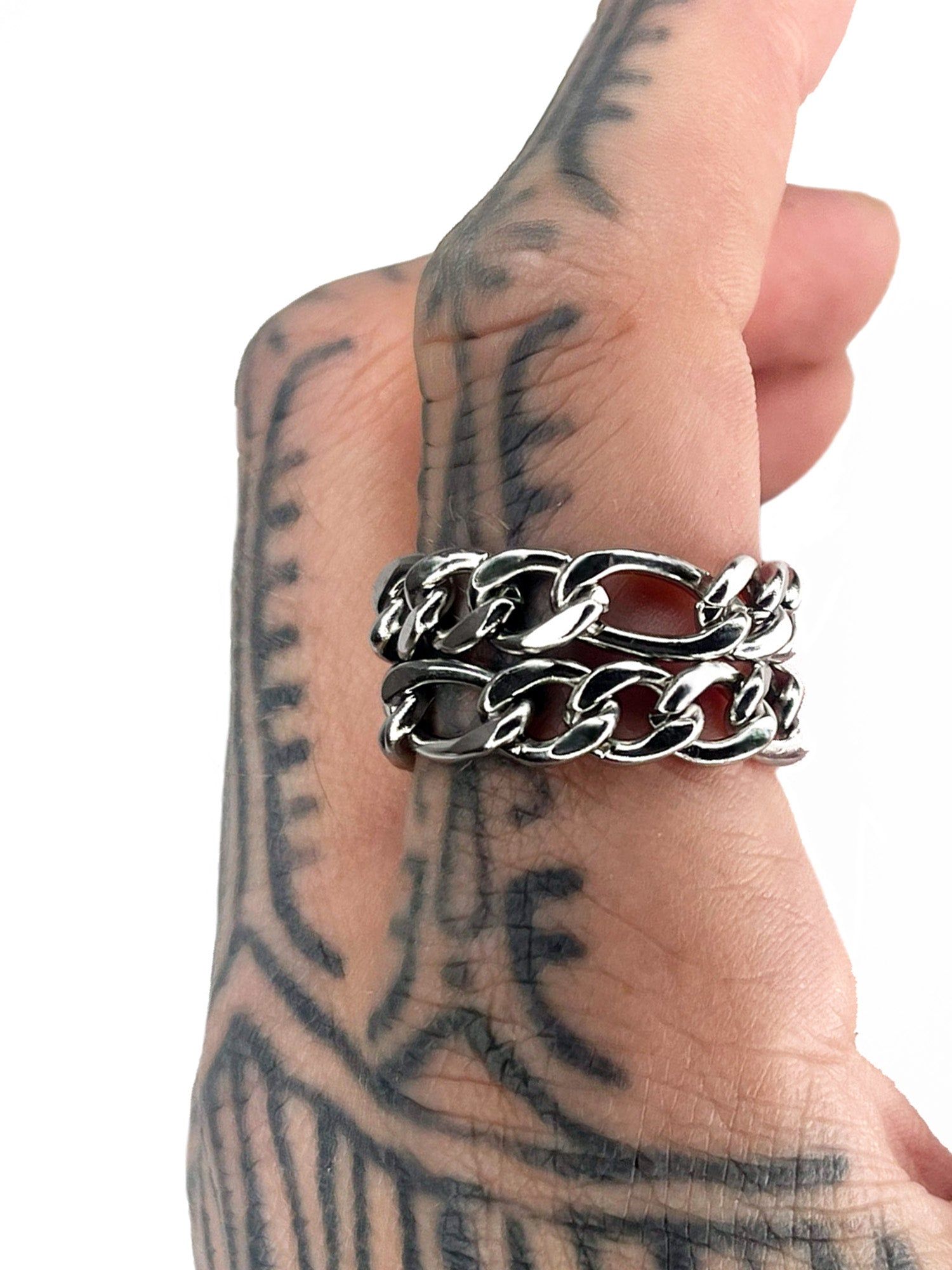 Figaro Chain Ring Set sold by MHART