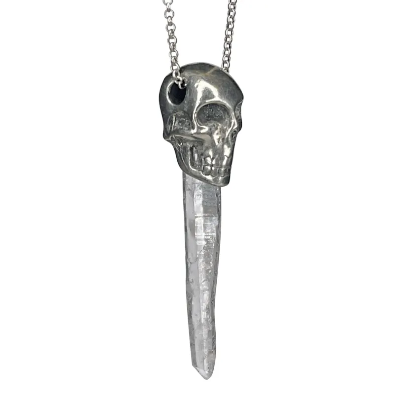 Quartz Skull Pendant sold by MHART