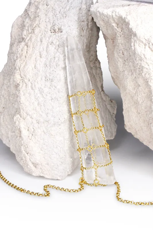 Quartz Spike Necklace sold by MHART