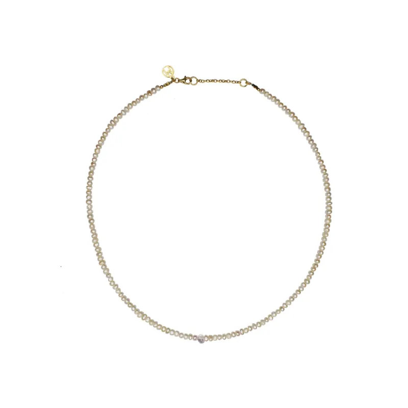 Mini Fresh Water Pearl Necklace sold by MHART