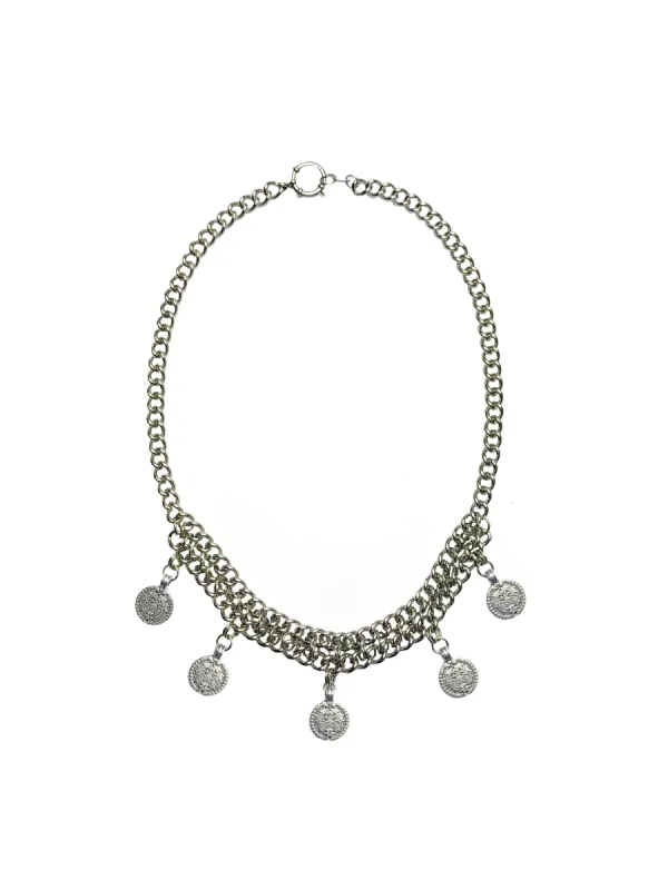 Multi Coin Chain Necklace sold by MHART