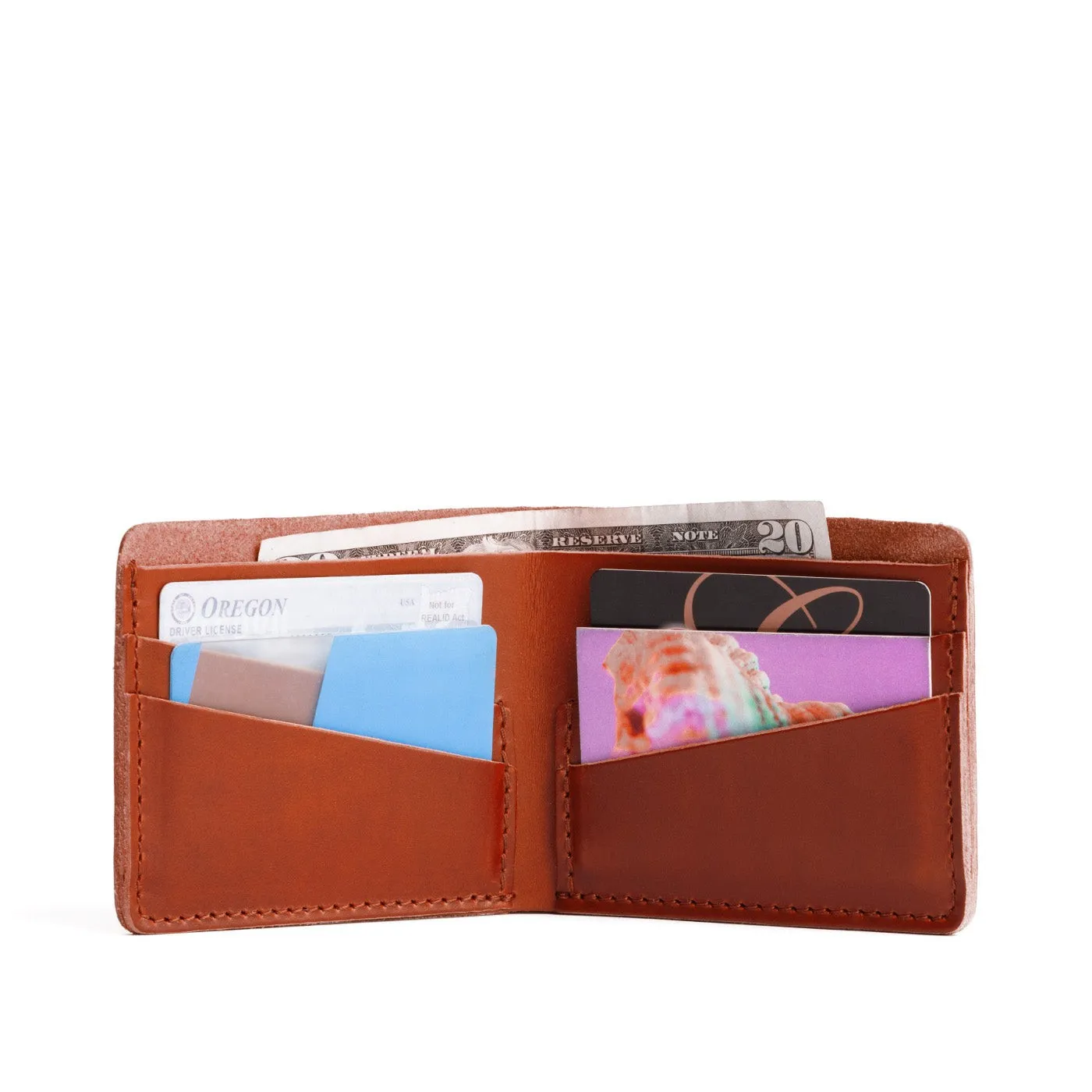 'Almost Perfect' Bifold Leather Wallet sold by Portland Leather Company