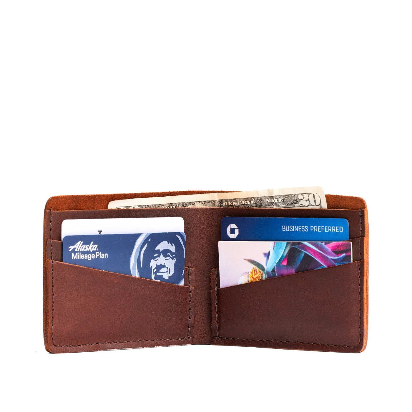 'Almost Perfect' Bifold Leather Wallet sold by Portland Leather Company product image thumbnail 3