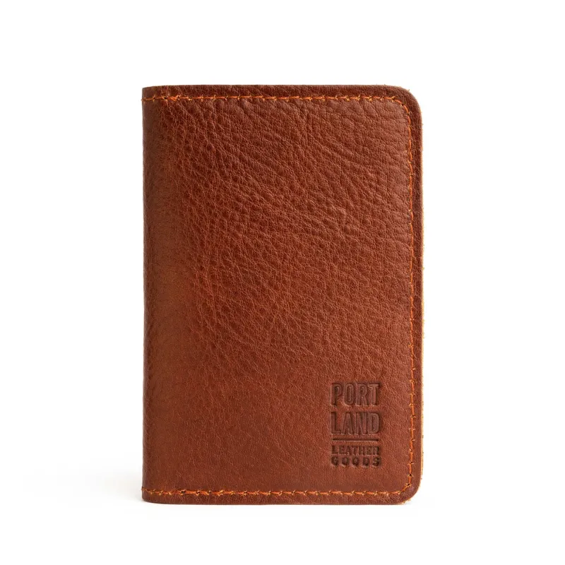 Leather Modern Passport Holder sold by Portland Leather Company