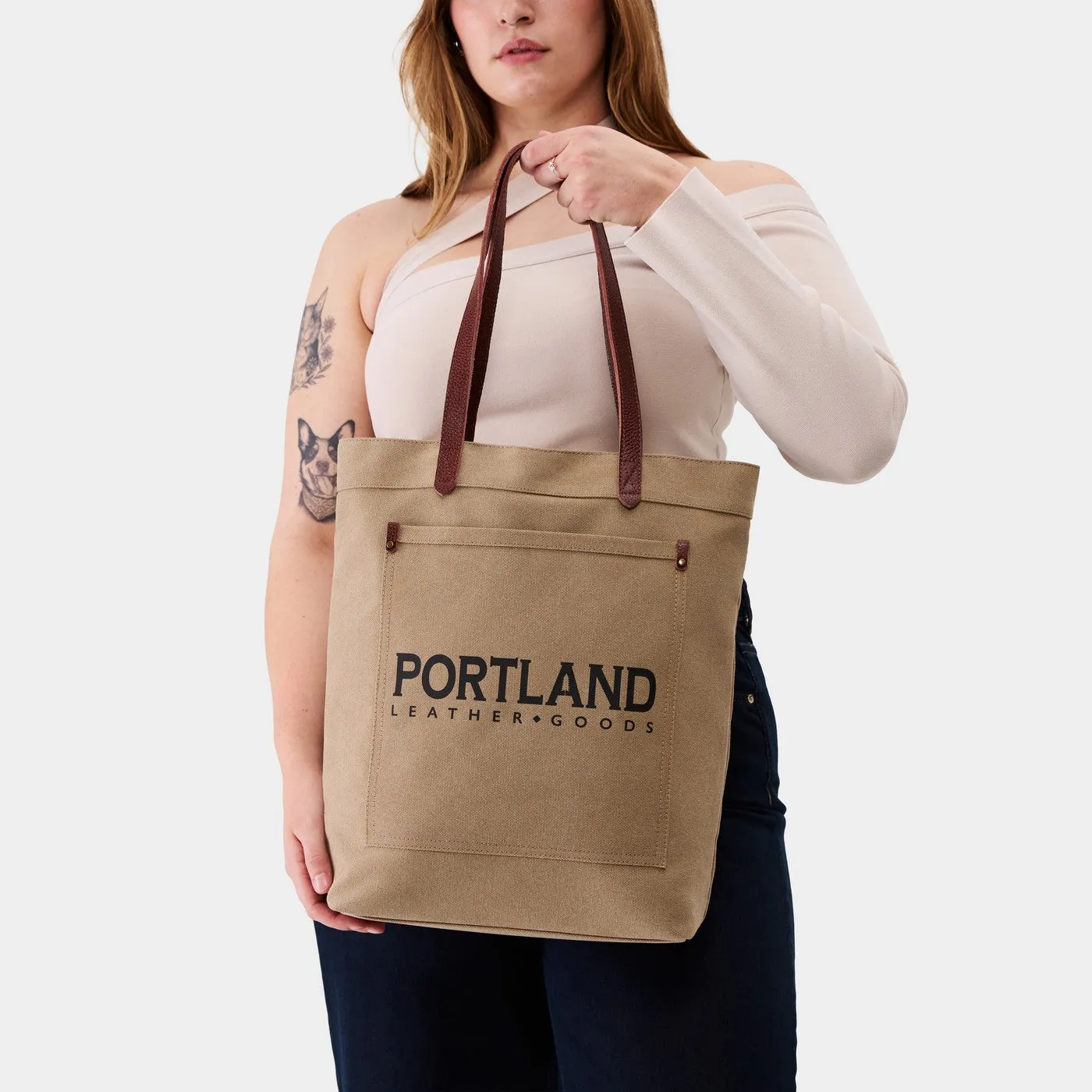 Northwood Canvas Tote sold by Portland Leather Company product image thumbnail 4