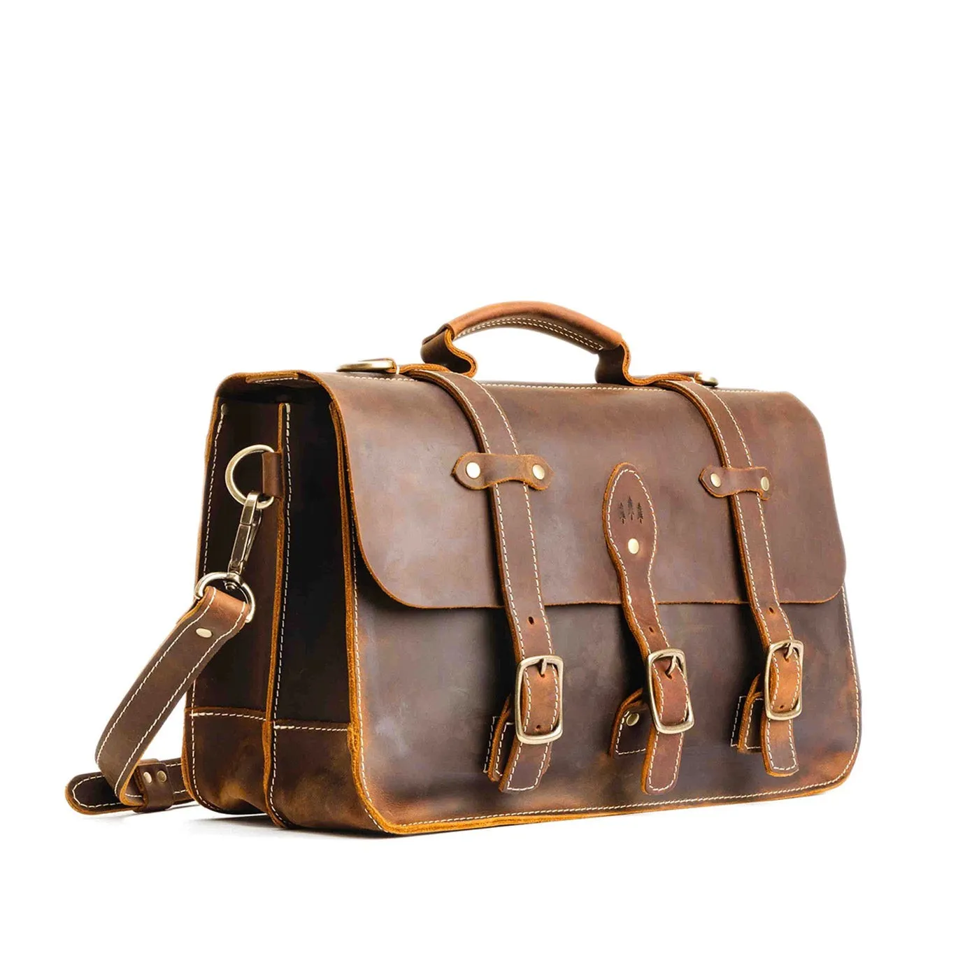 Classic XL Messenger Bag sold by Portland Leather Company product image thumbnail 2