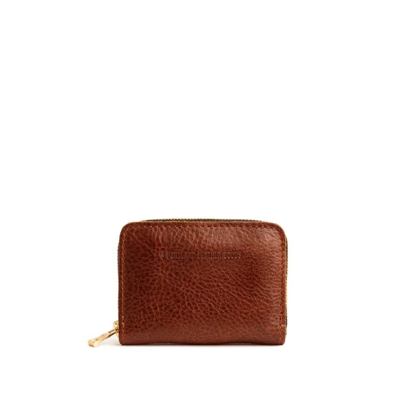 Small Zip Wallet sold by Portland Leather Company