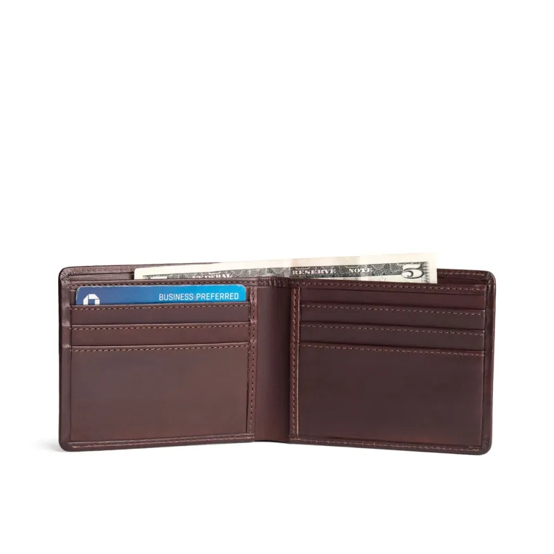 'Almost Perfect' Hudson Bifold Wallet sold by Portland Leather Company