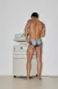 Black Toner Swim Brief sold by KVRT STVFF