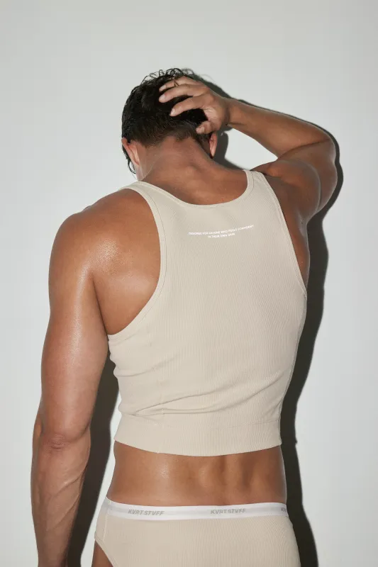 Dust Chad Crop Top made by KVRT STVFF