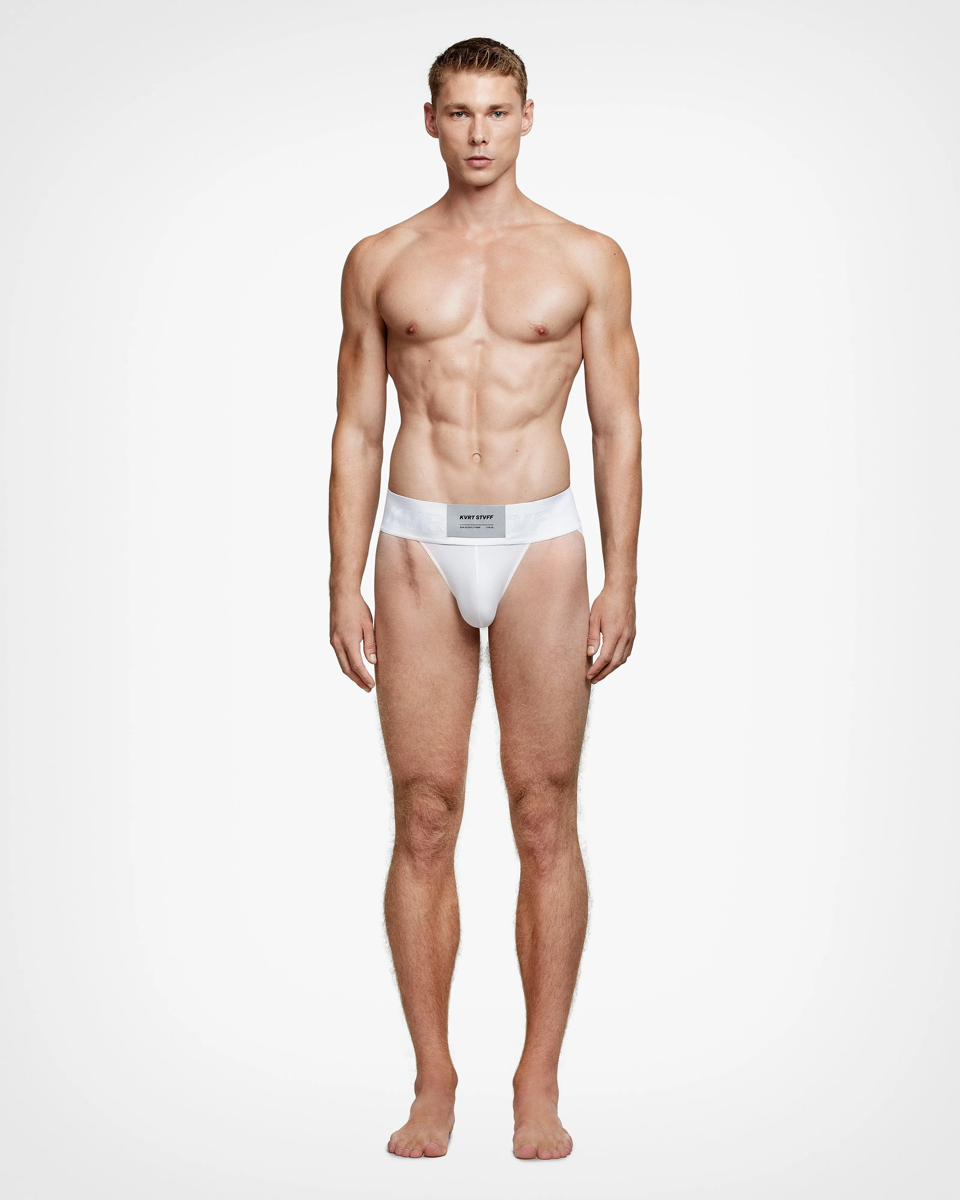 2 Pack White Macro Sport Brief sold by KVRT STVFF product image thumbnail 3