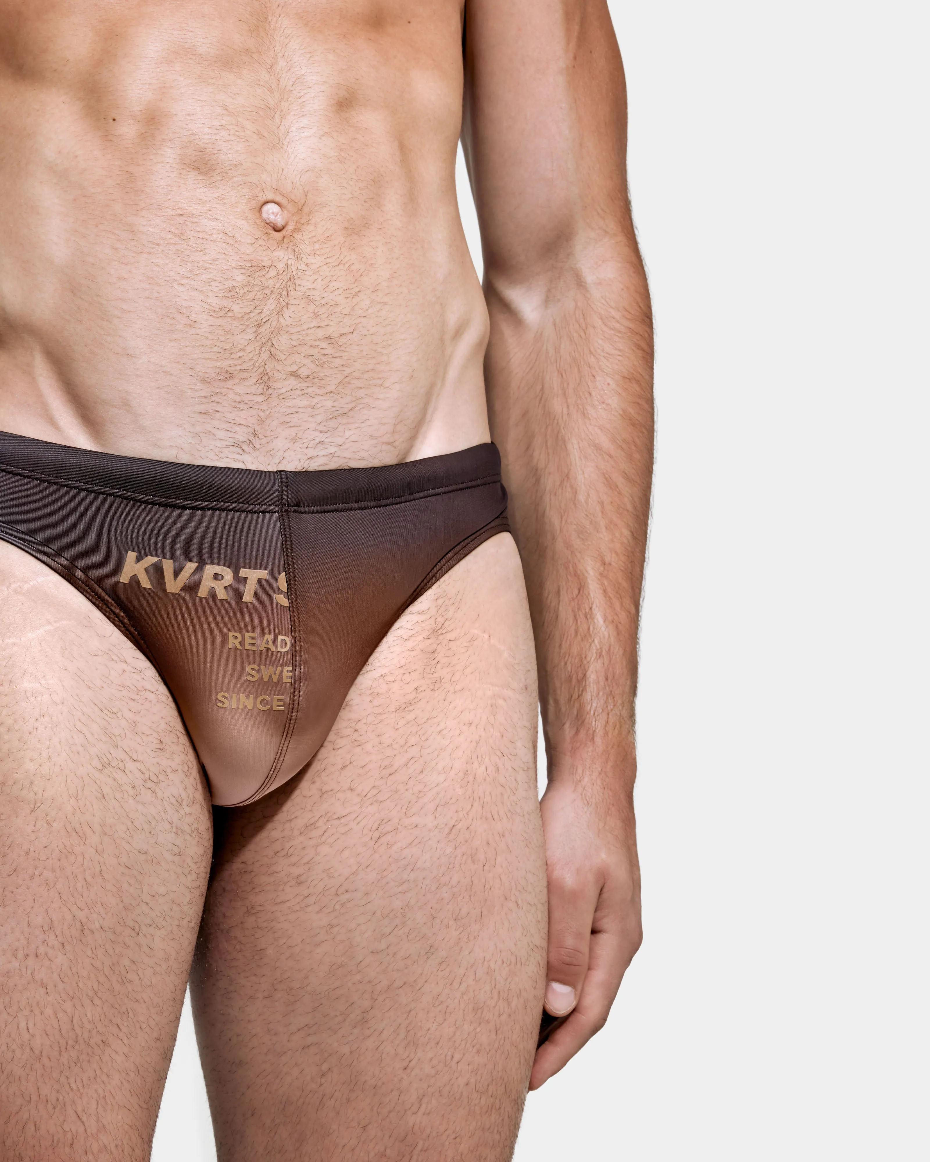 Macchiato KVRT Swim Brief sold by KVRT STVFF