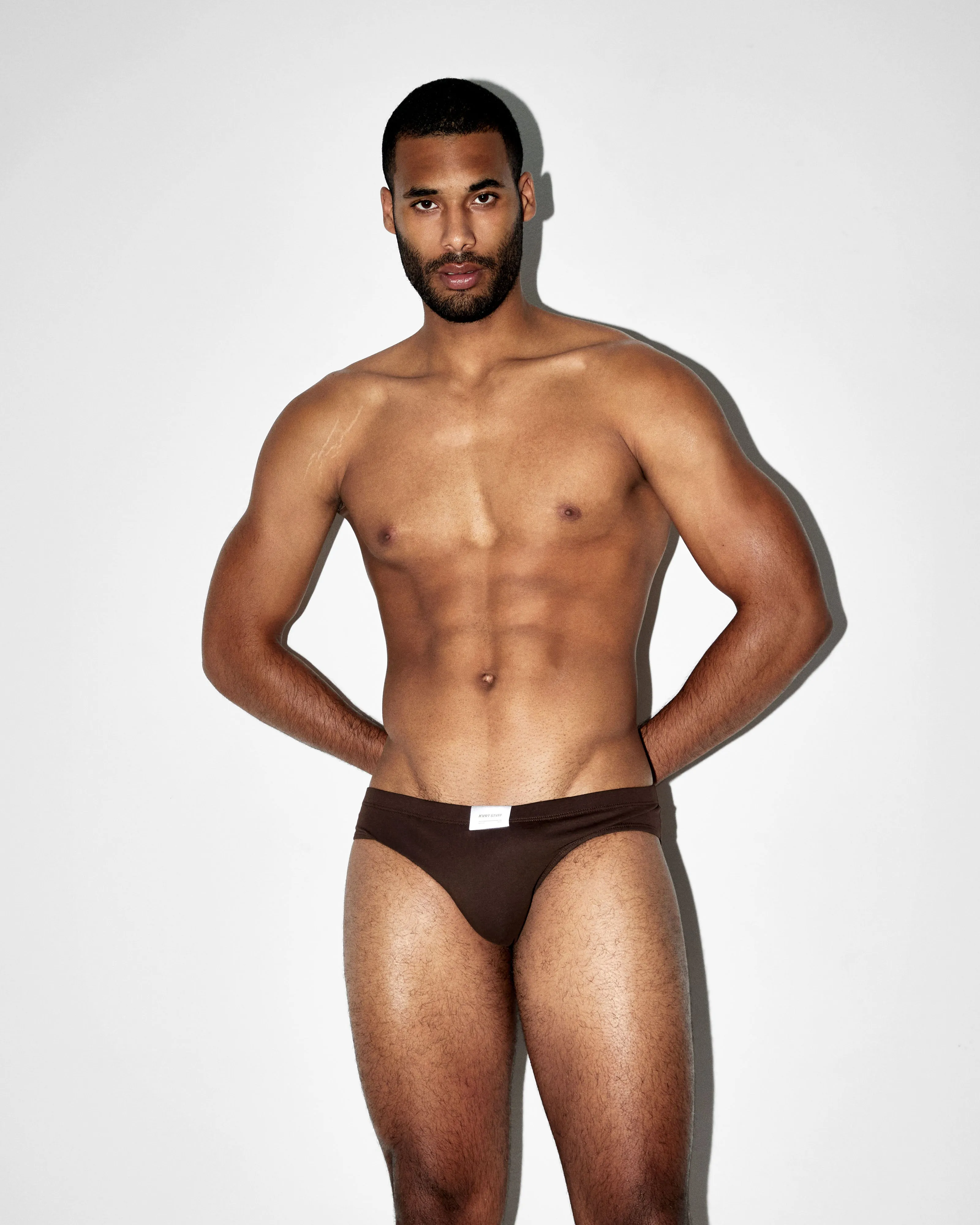 Cocoa KVRT Cotton Vintage Brief sold by KVRT STVFF product image thumbnail 2
