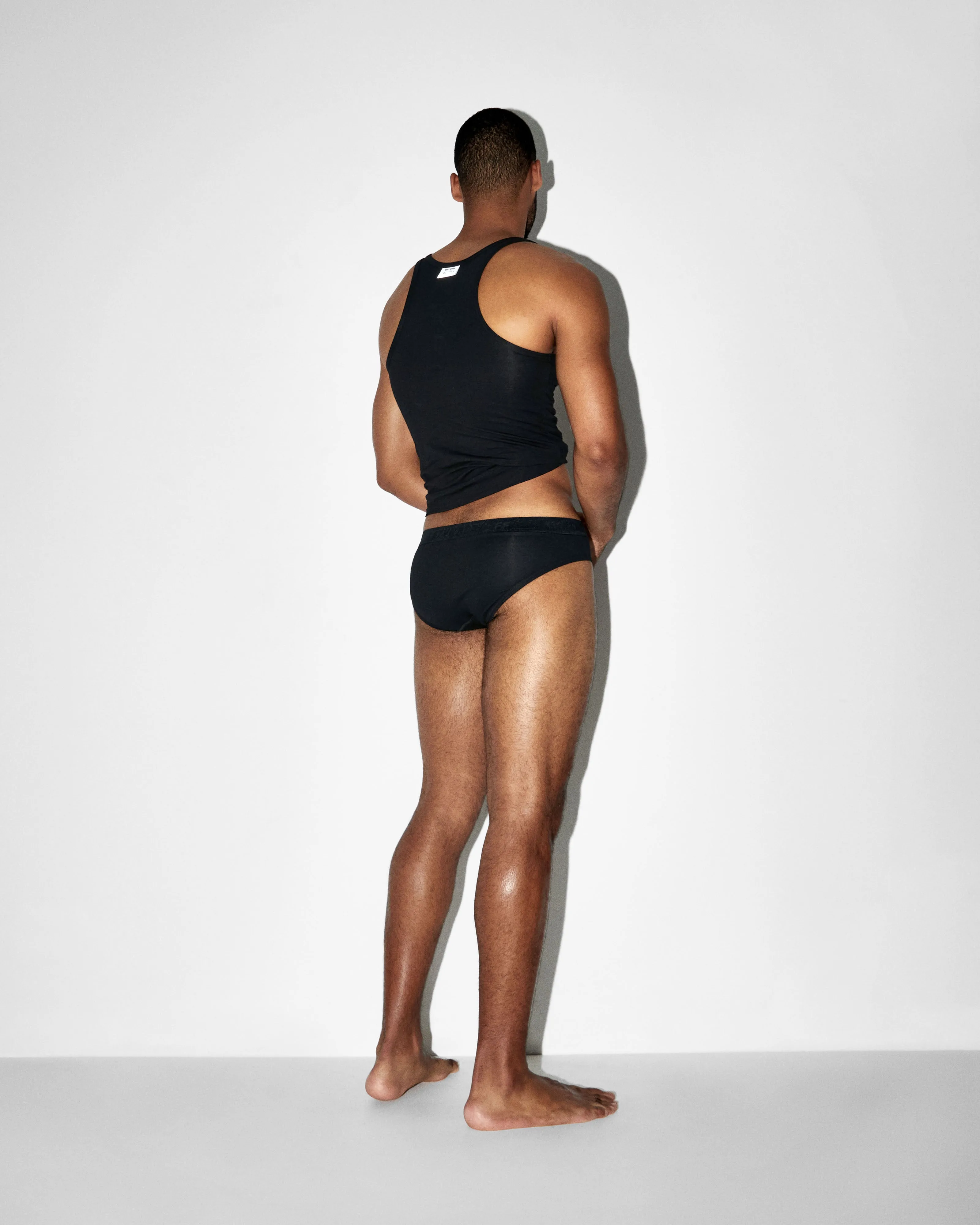 Black KVRT Cotton Tank Top sold by KVRT STVFF product image thumbnail 3