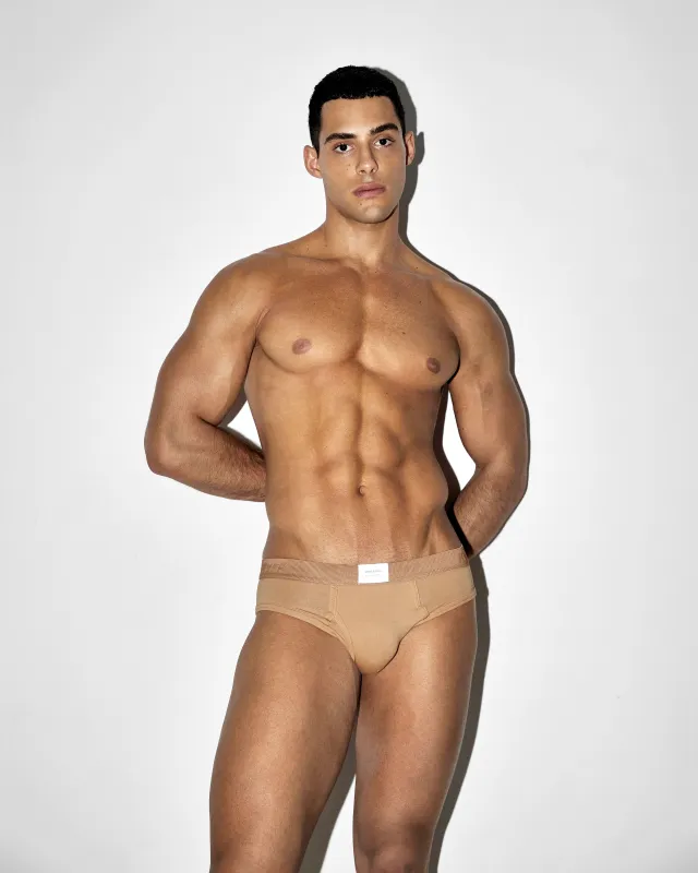 2 Pack Latte KVRT Cotton Classic Brief sold by KVRT STVFF