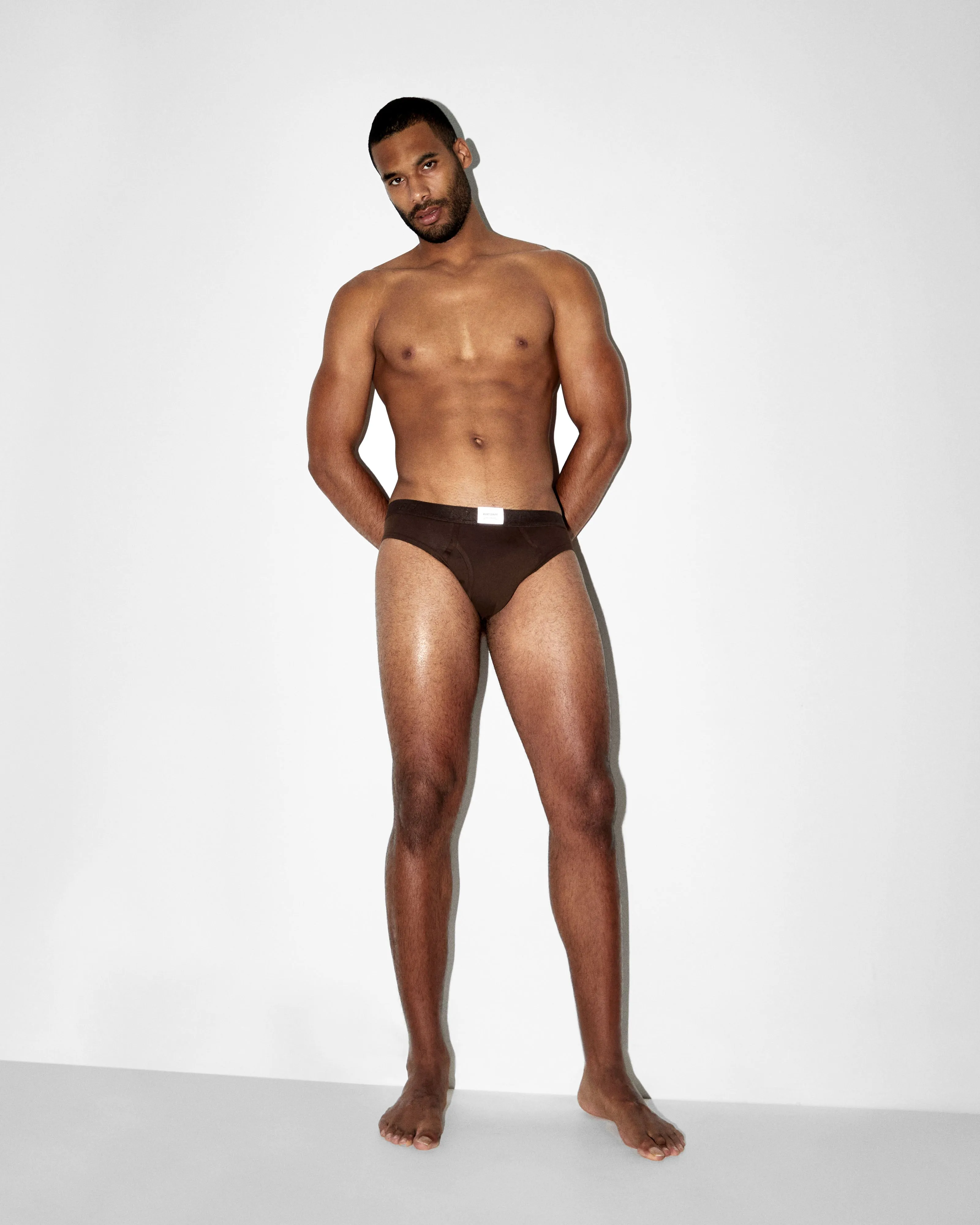 2 Pack Cocoa KVRT Cotton Classic Brief sold by KVRT STVFF product image thumbnail 4
