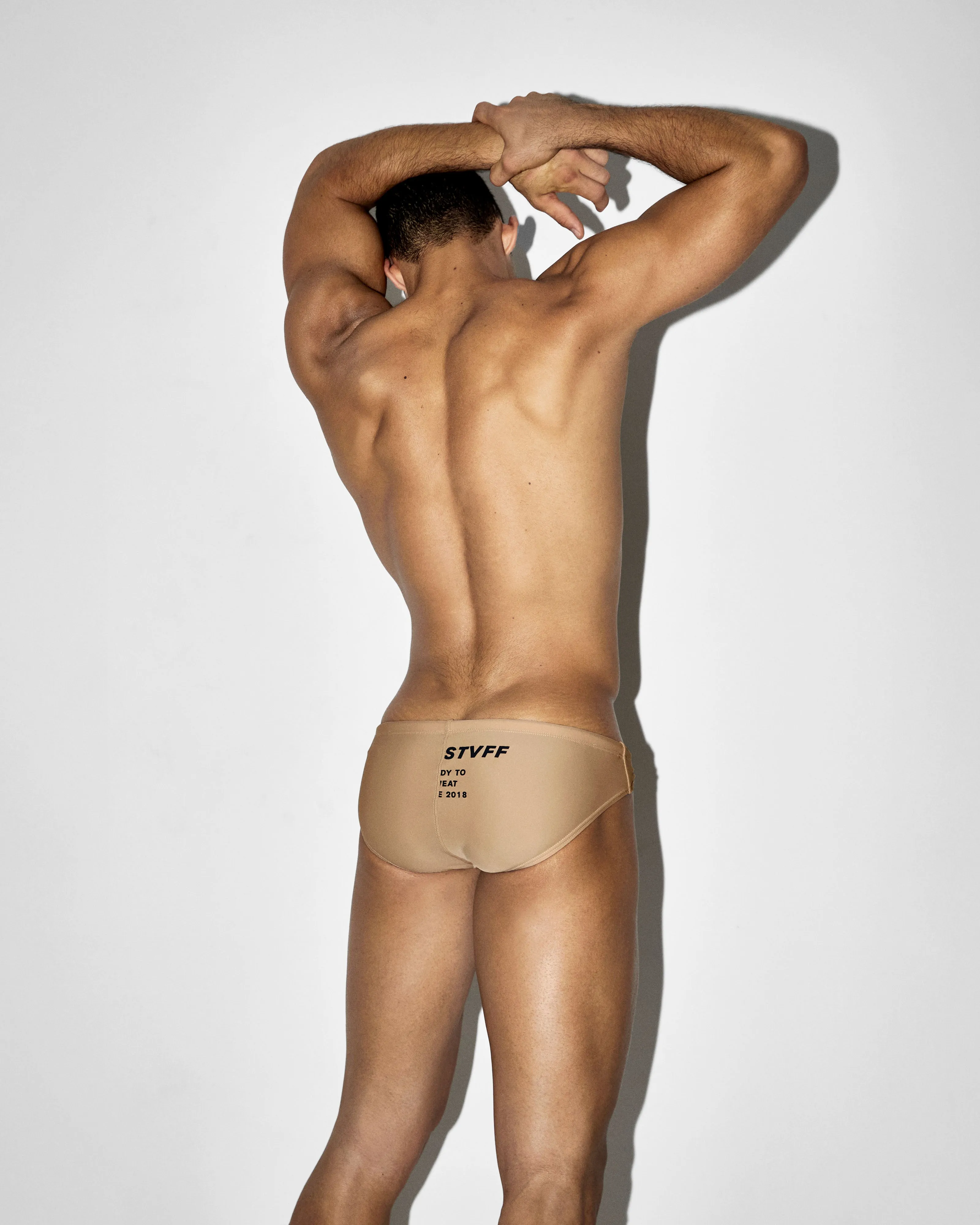 Latte KVRT Swim Brief sold by KVRT STVFF product image thumbnail 2