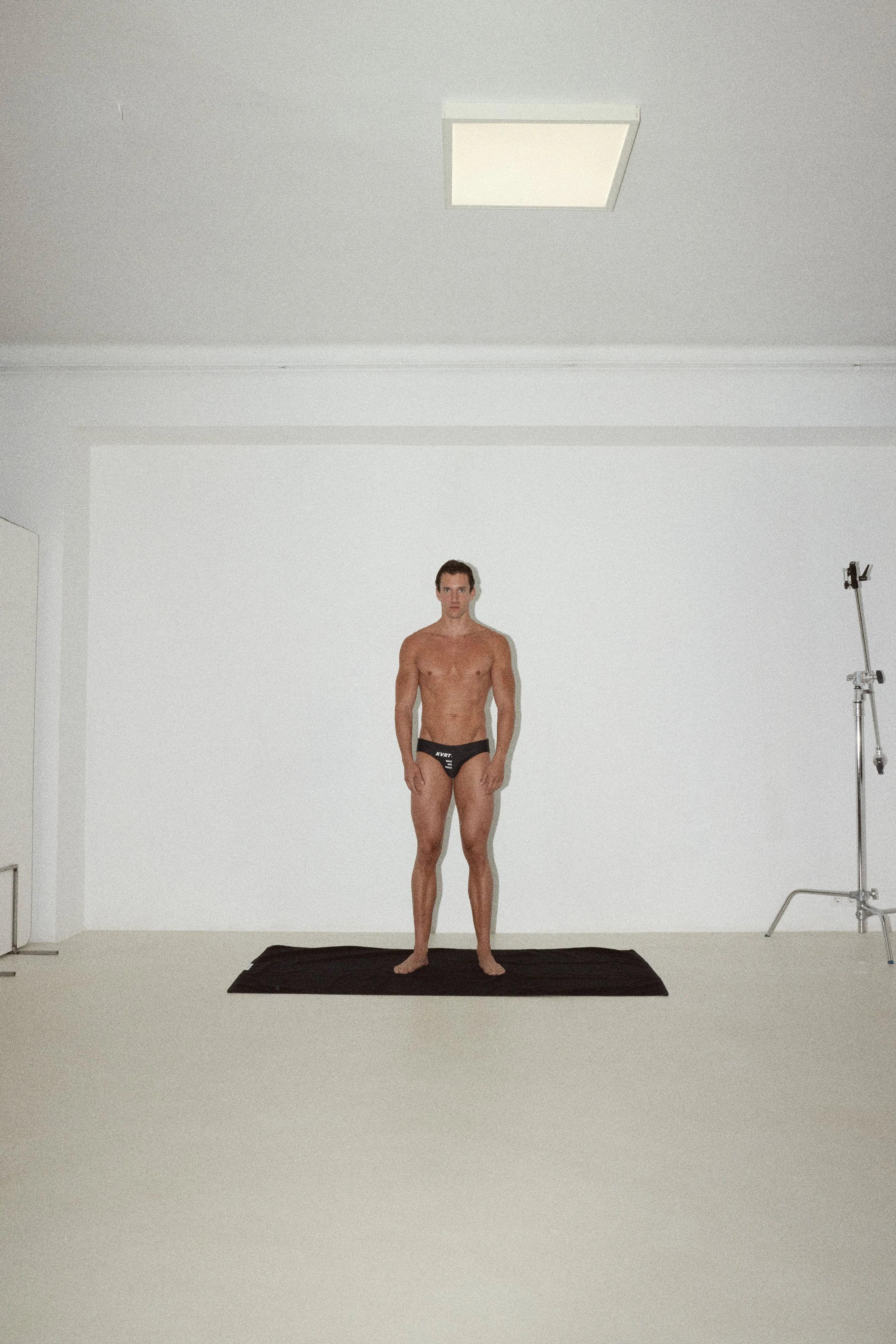 Black KVRT Swim Brief sold by KVRT STVFF product image thumbnail 4