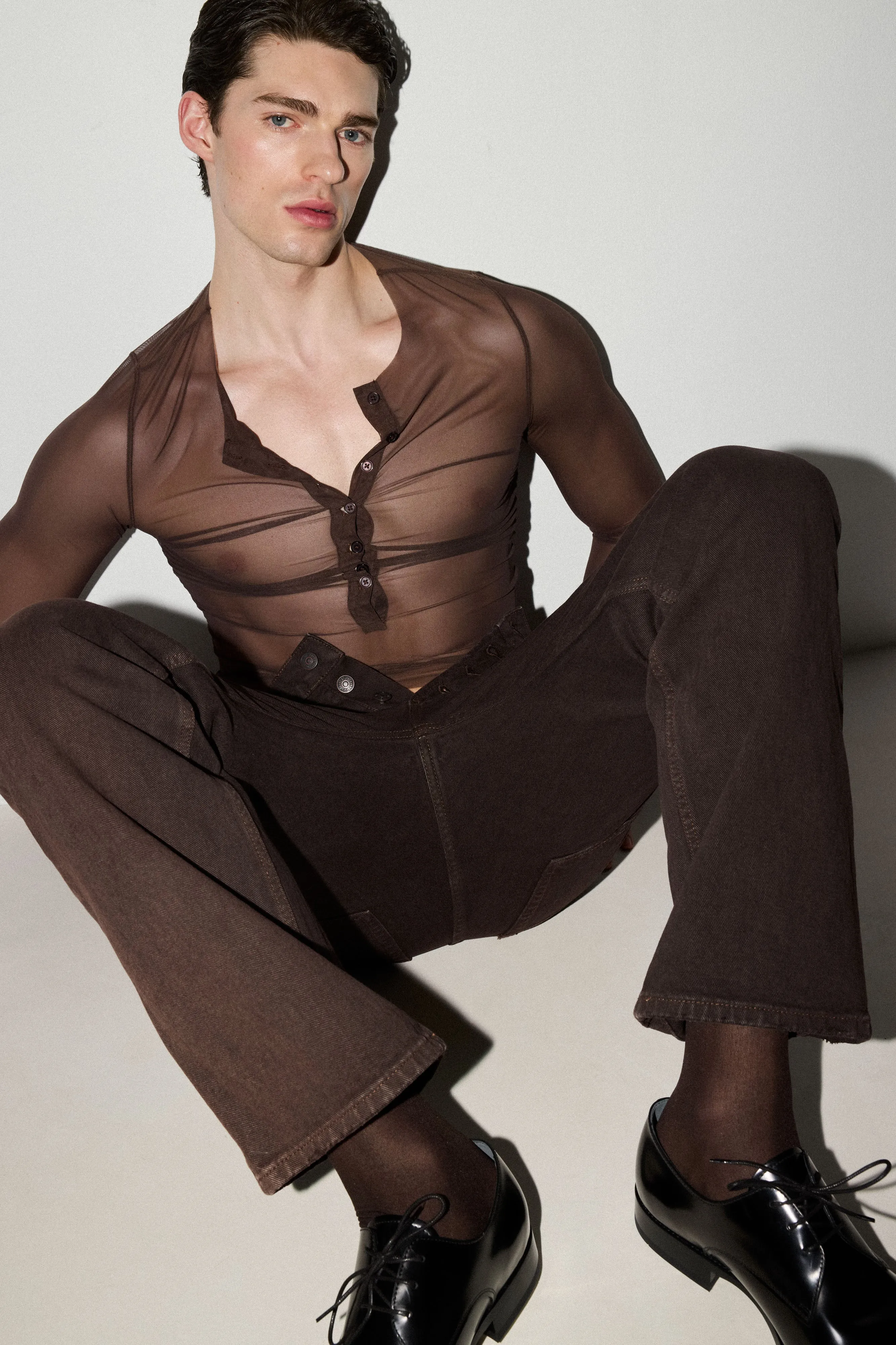 Cocoa John Long Sleeve Henley sold by KVRT STVFF product image thumbnail 4